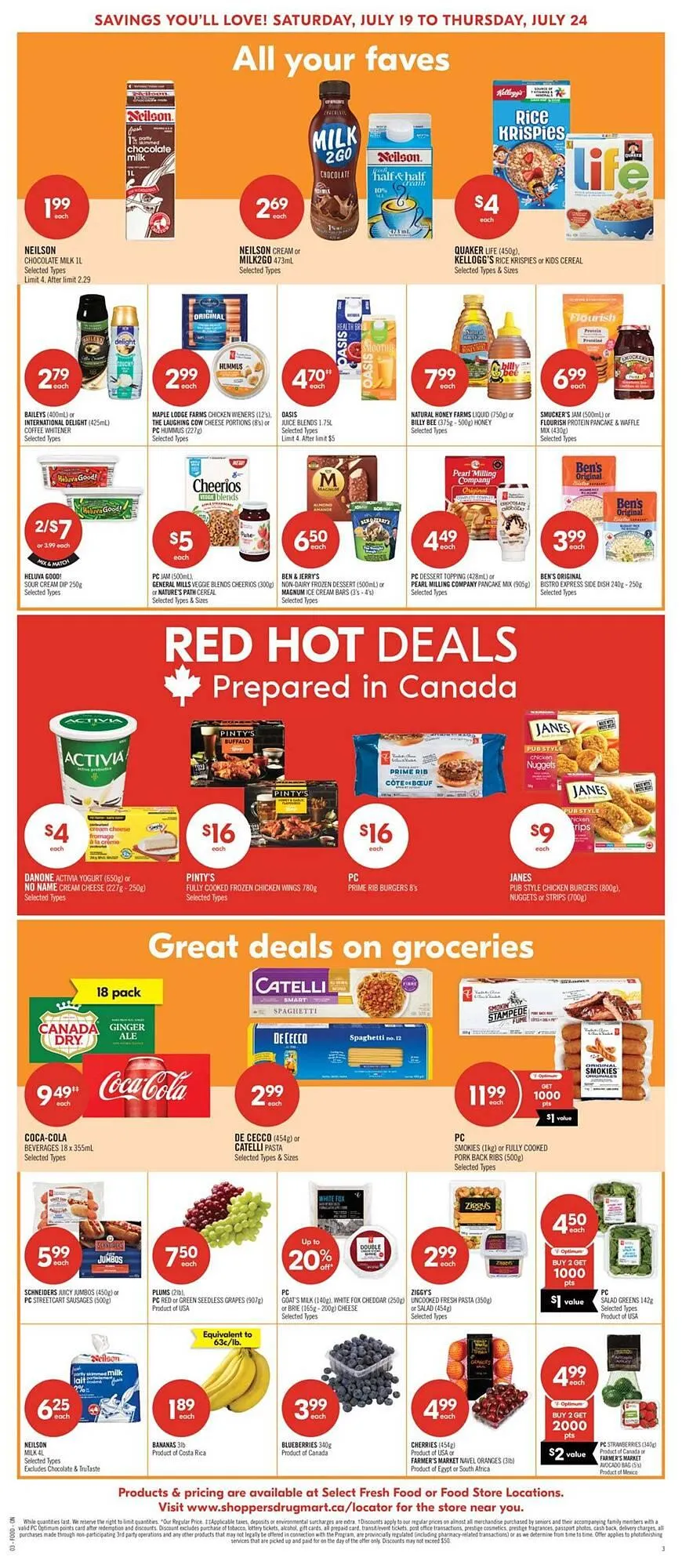 Shoppers Drug Mart flyer from July 19 to July 25 2025 - flyer page 7
