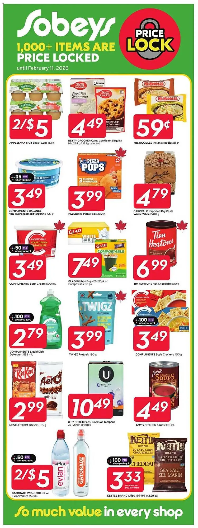 Sobeys flyer from January 1 to January 7 2026 - flyer page 18