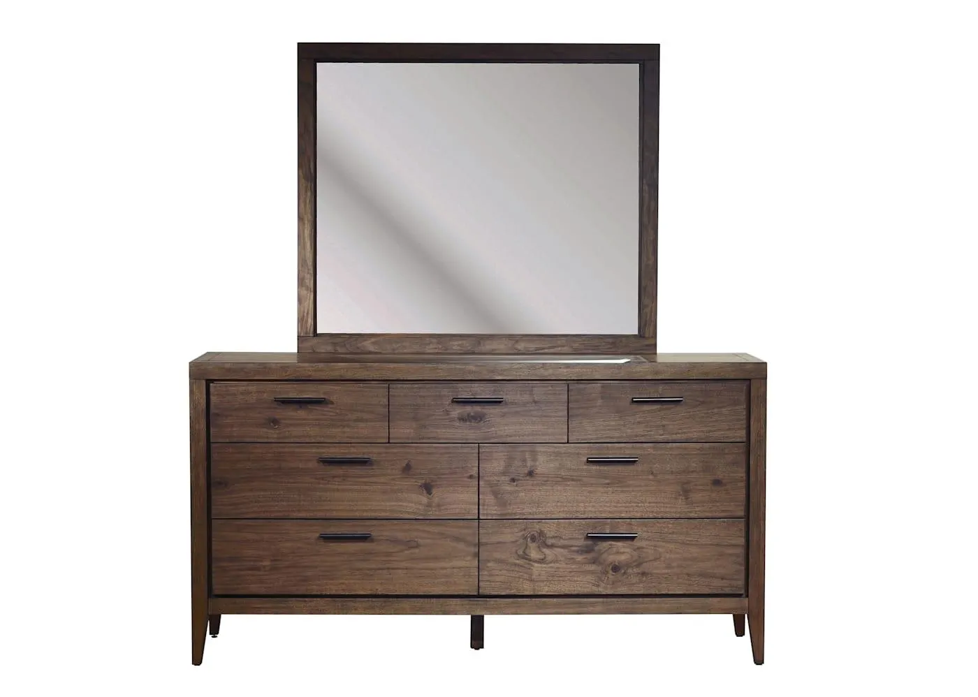 Boracay Dresser and Mirror - Wild Oats Brown