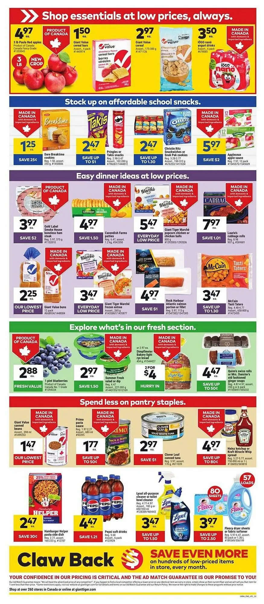 Giant Tiger flyer from August 28 to September 3 2025 - flyer page 2