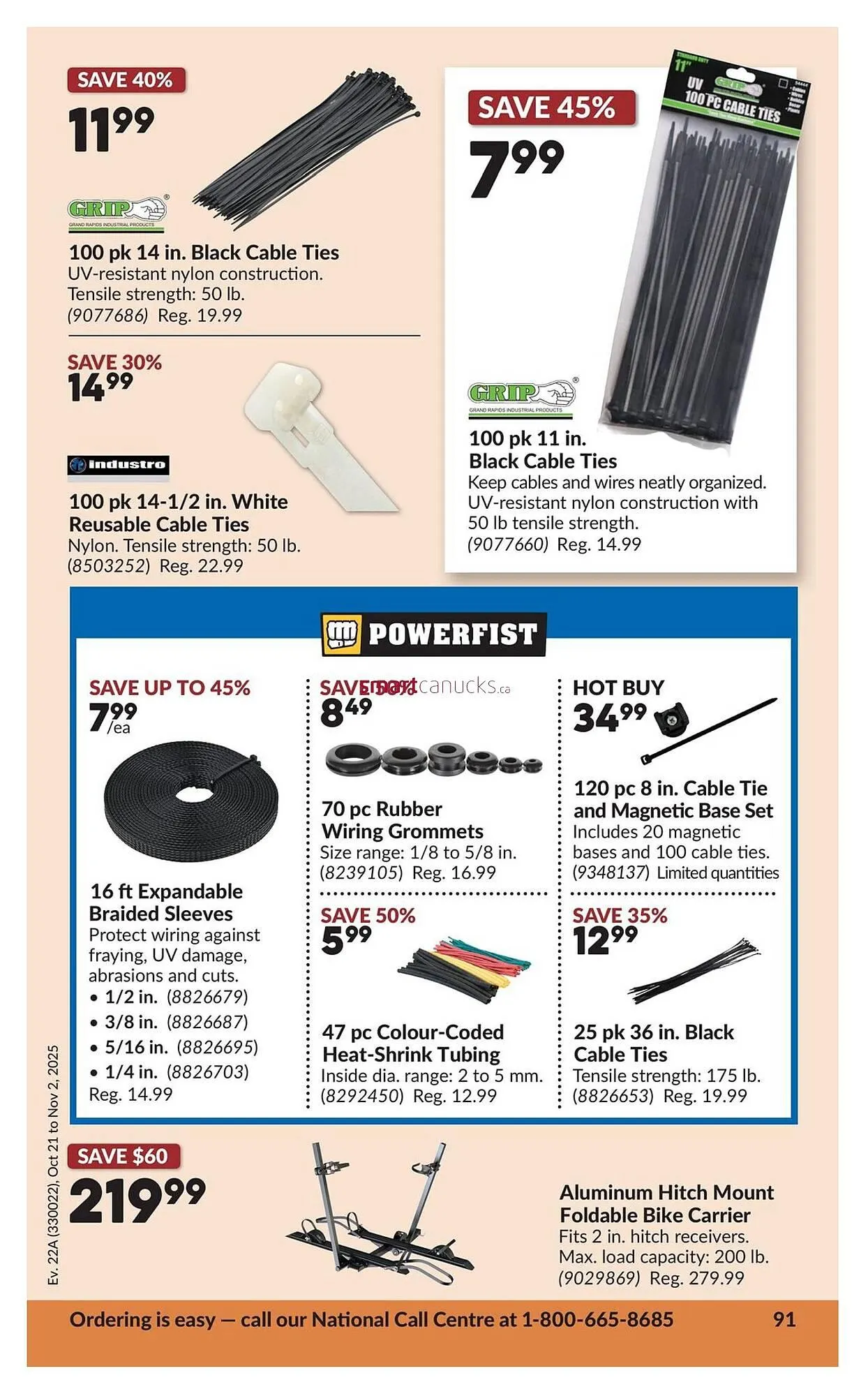 Princess Auto flyer from October 16 to October 26 2025 - flyer page 97