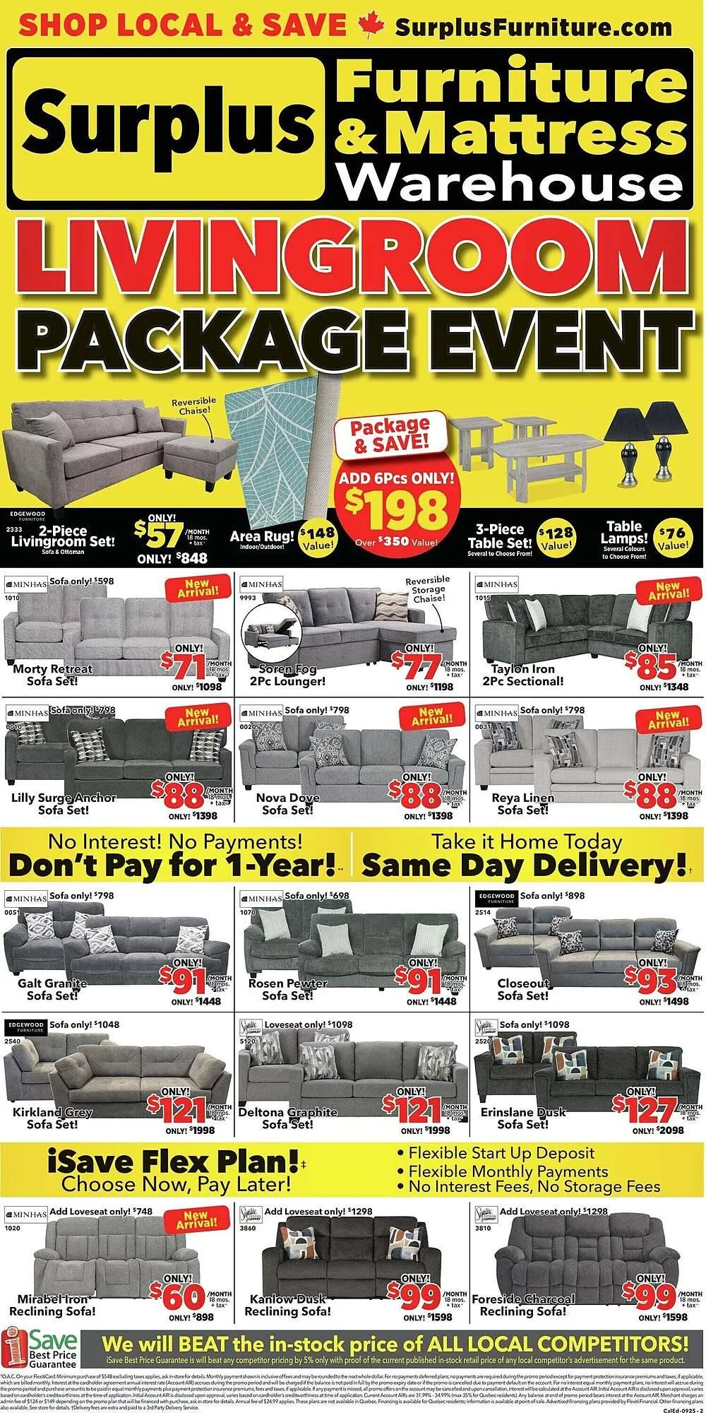Surplus Furniture flyer - 1