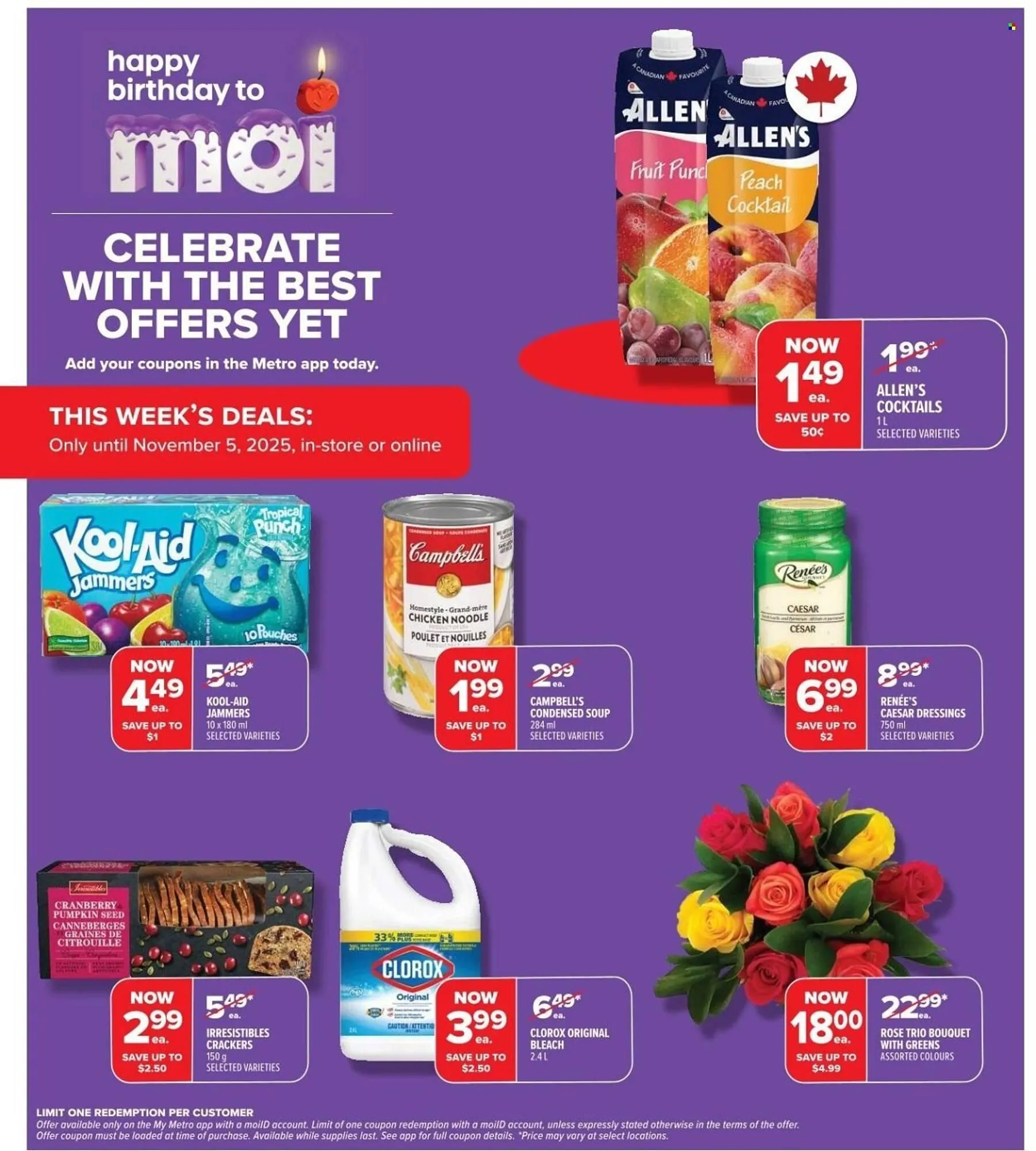 Metro flyer from October 30 to November 5 2025 - flyer page 4