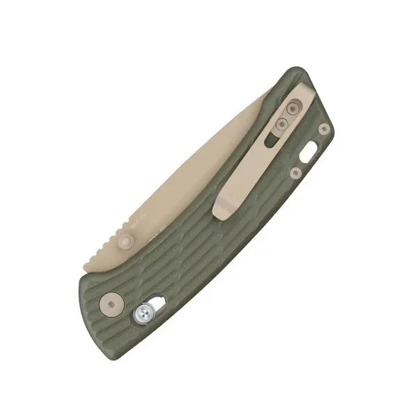 OKNIFE Heron R1 | Couteau de Poche Pliant avec Revêtement Cerakote