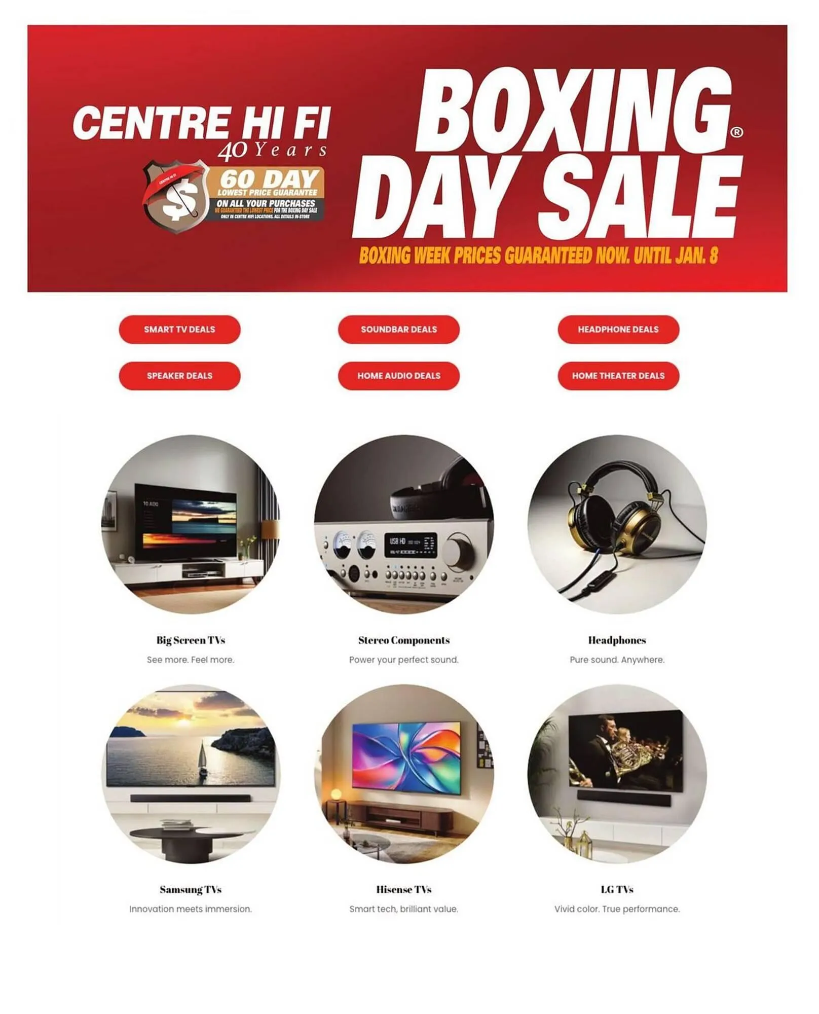 Centre Hi-Fi flyer from January 2 to January 8 2026 - flyer page 2