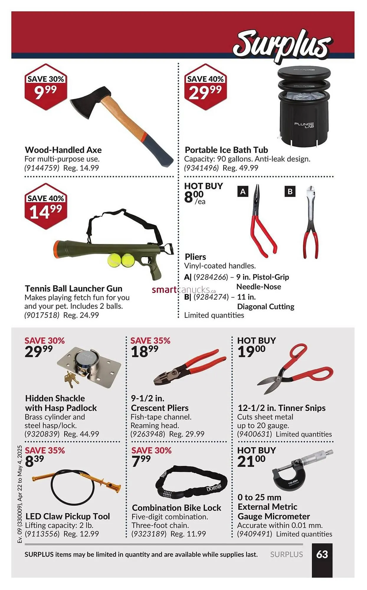 Princess Auto flyer from April 18 to April 24 2025 - flyer page 68