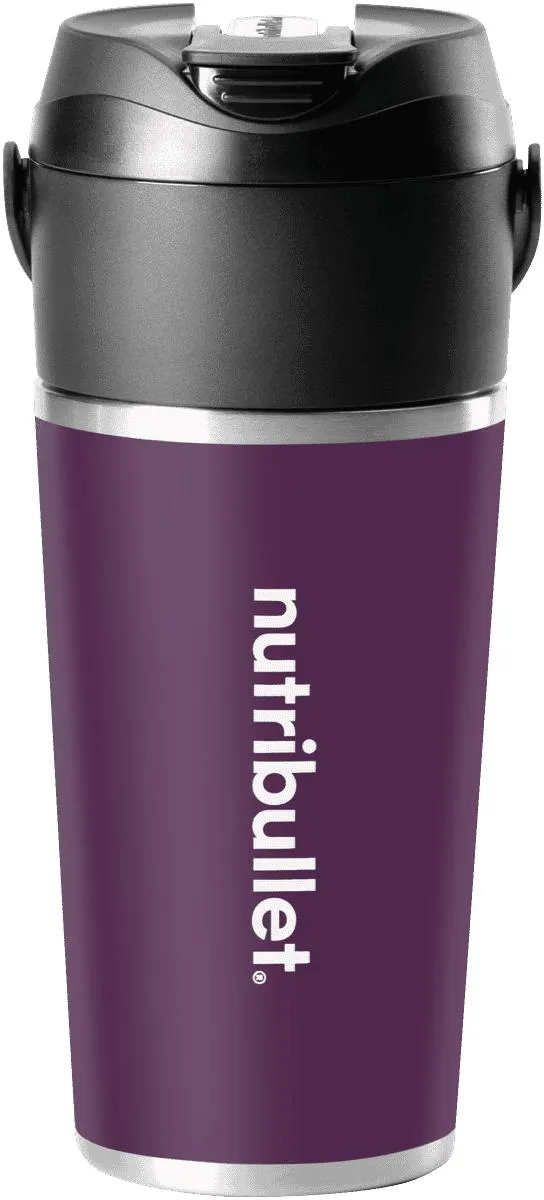 NUTRIBULLET Stainless Steel Flip Portable Blender Fig