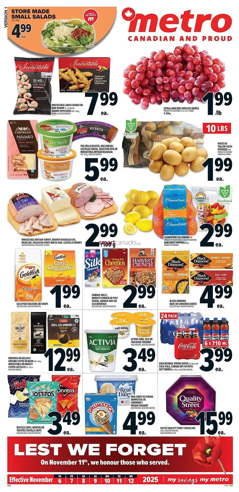 Metro flyer from November 6 to November 12 2025 - flyer page 2