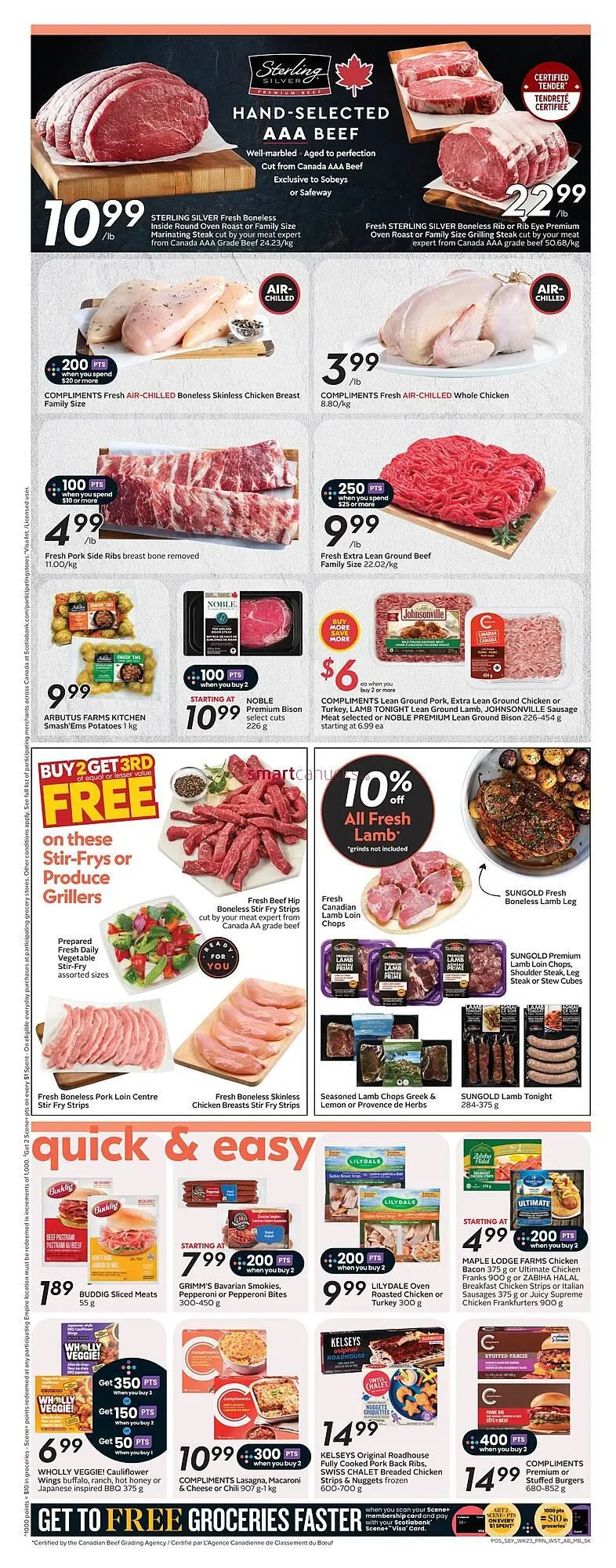 Safeway flyer from October 3 to October 9 2025 - flyer page 8