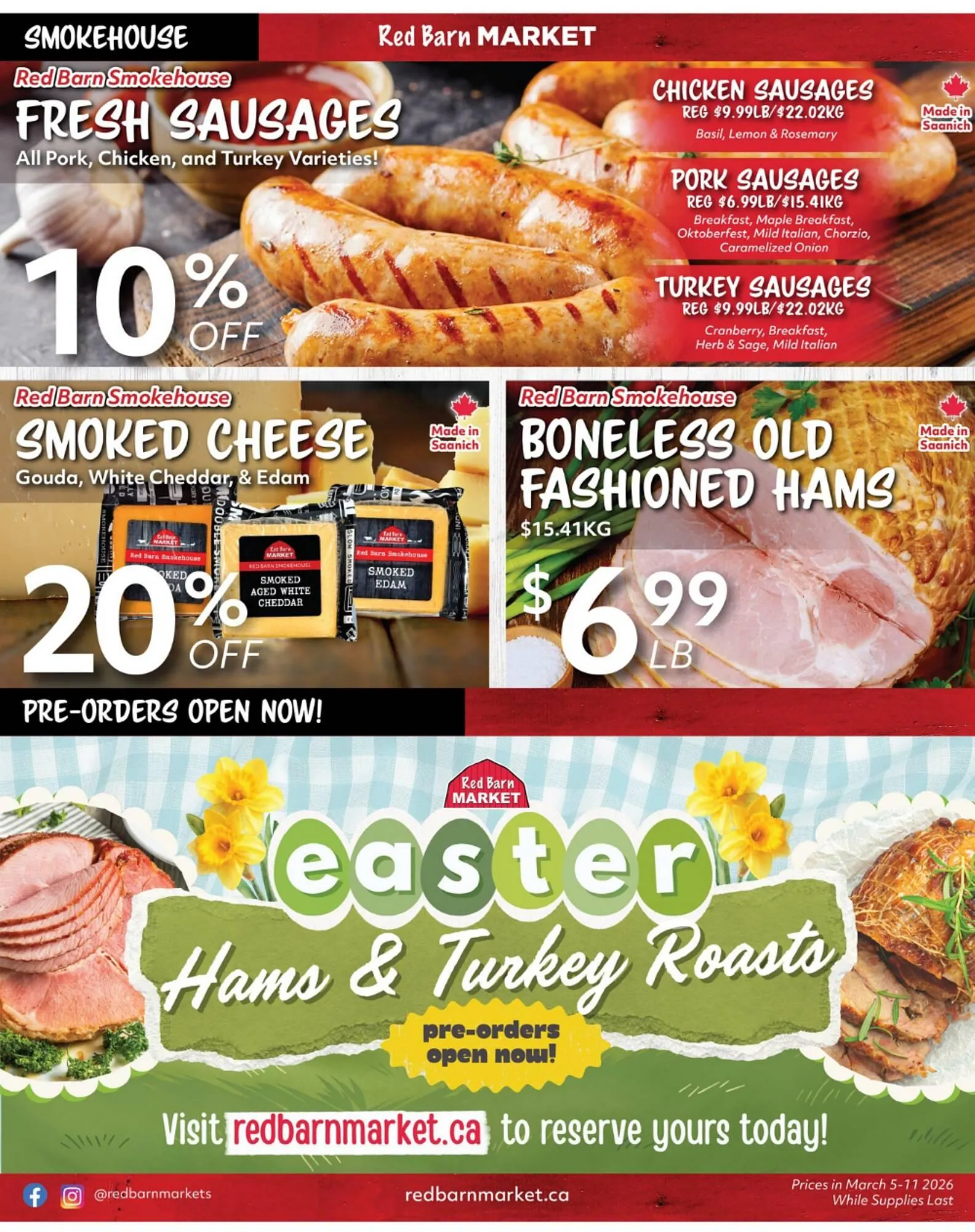 Red Barn Market flyer from March 5 to March 11 2026 - flyer page 8
