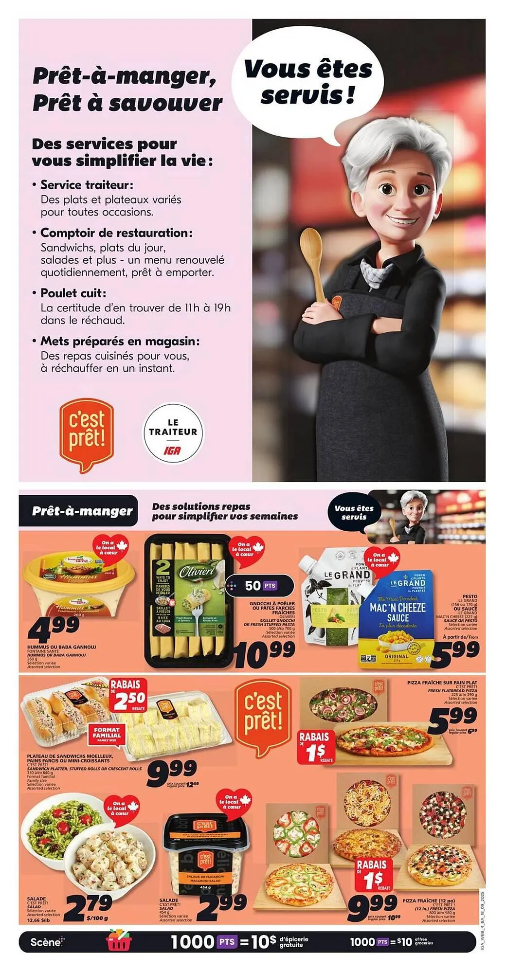 IGA flyer from September 18 to September 24 2025 - flyer page 6