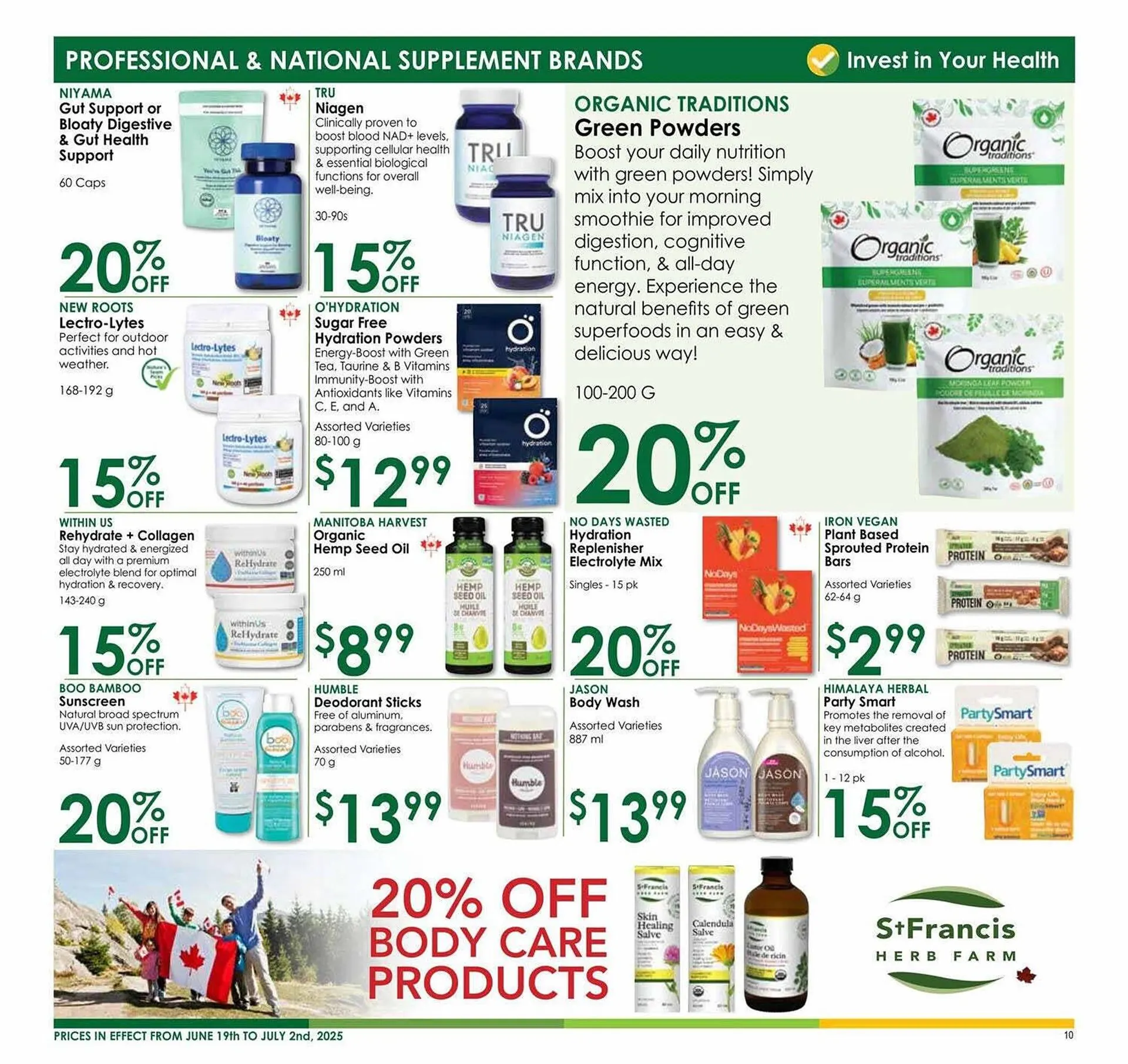 Nature's Emporium flyer from June 20 to June 27 2025 - flyer page 10
