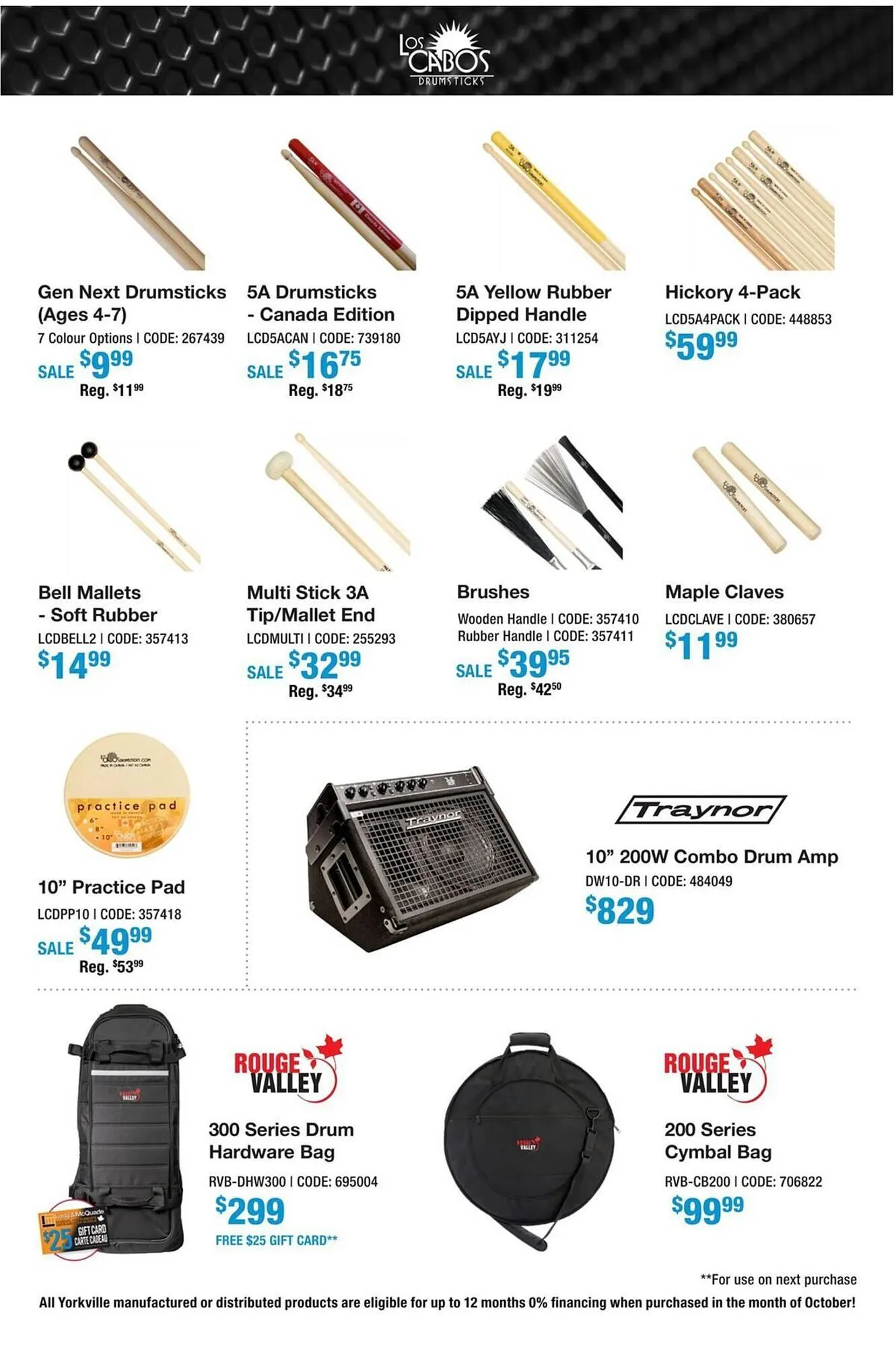 Long & McQuade flyer from October 9 to October 31 2025 - flyer page 41