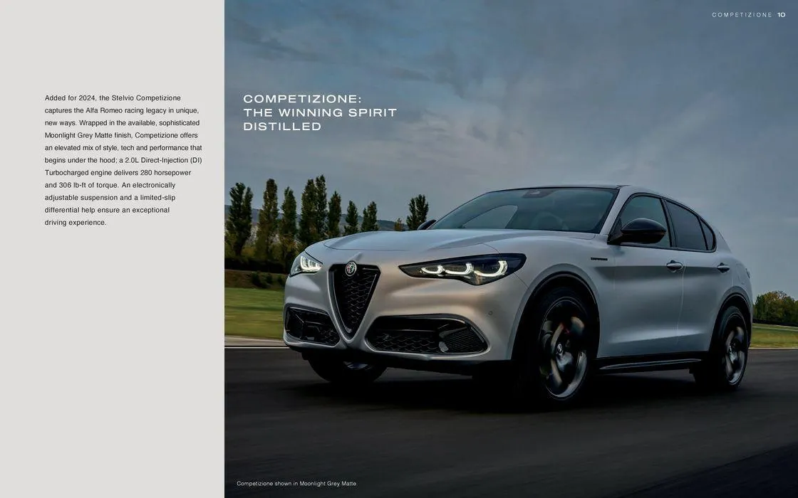 Alfa Romeo 2024 Stelvio from January 9 to January 9 2025 - flyer page 10