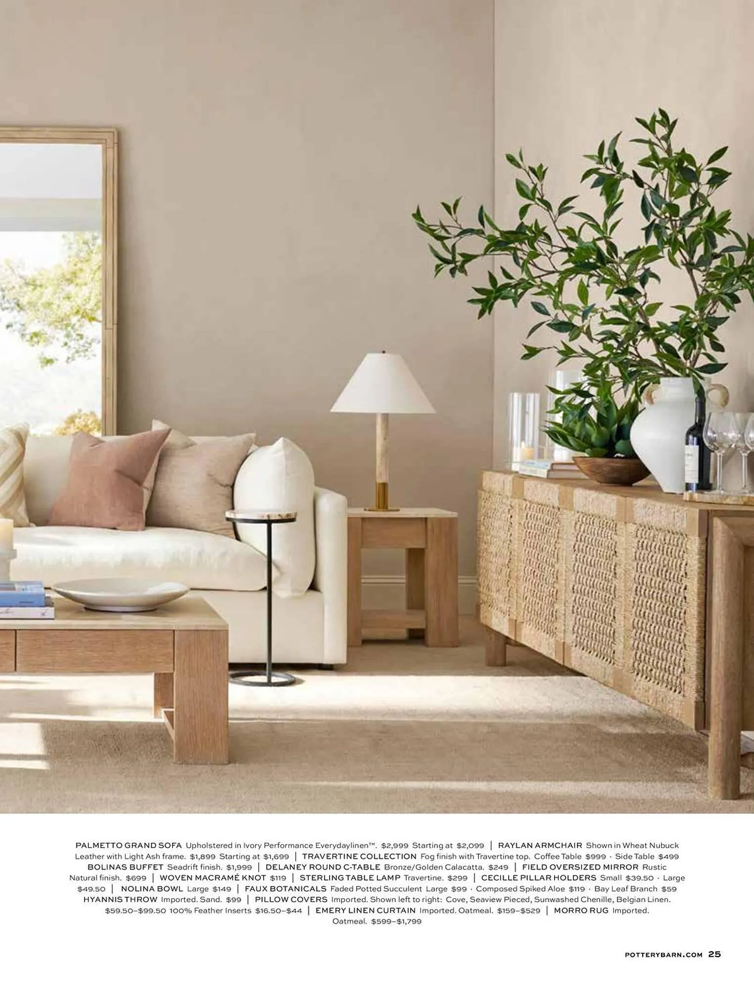Pottery Barn flyer from June 25 to August 31 2025 - flyer page 25