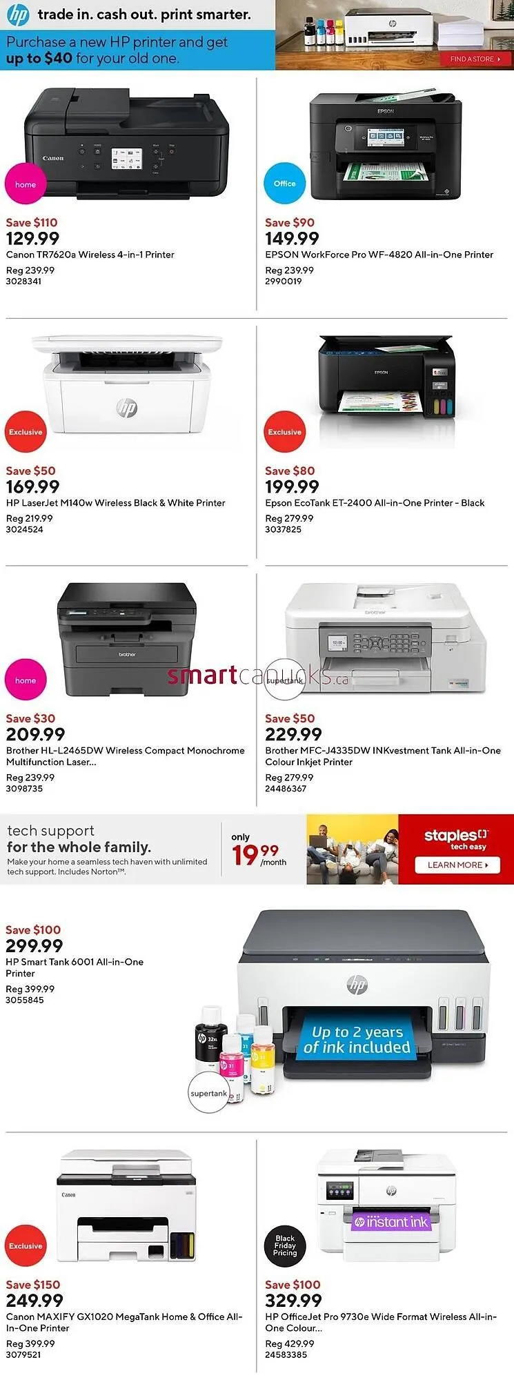 Staples flyer from November 13 to November 19 2024 - flyer page 17