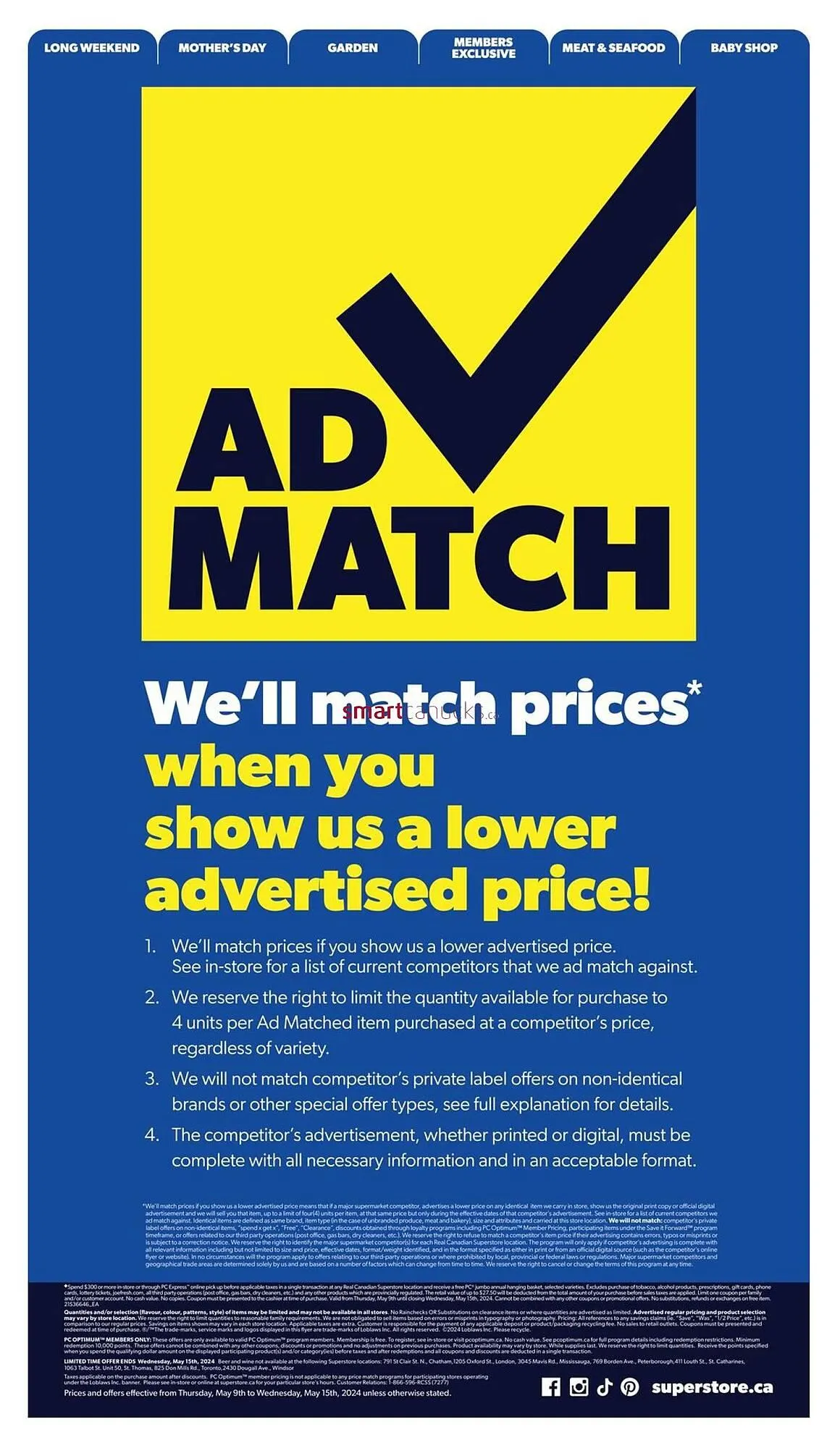 Real Canadian Superstore flyer from May 9 to May 15 2024 - flyer page 42