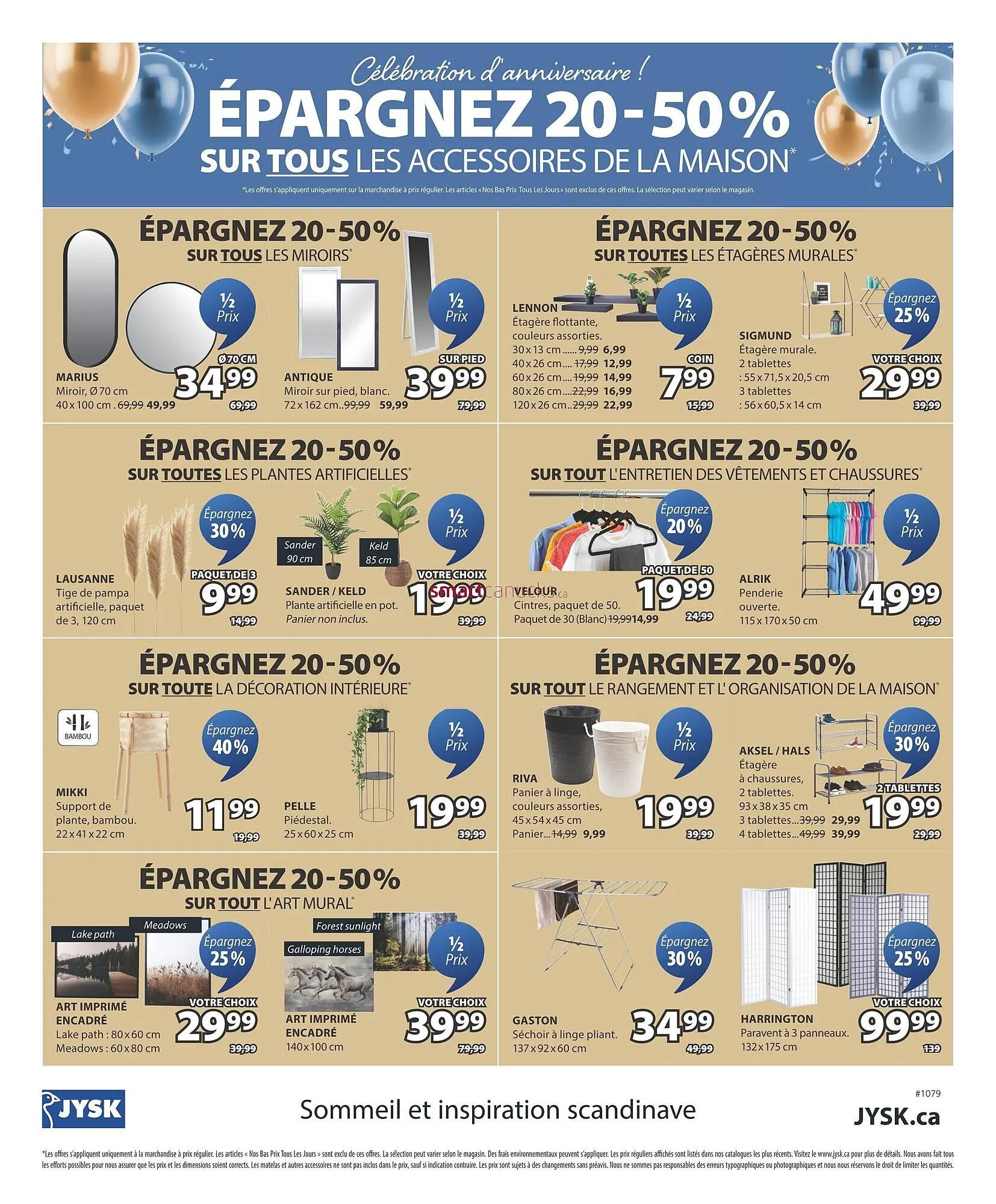 JYSK flyer from April 3 to April 9 2025 - flyer page 48