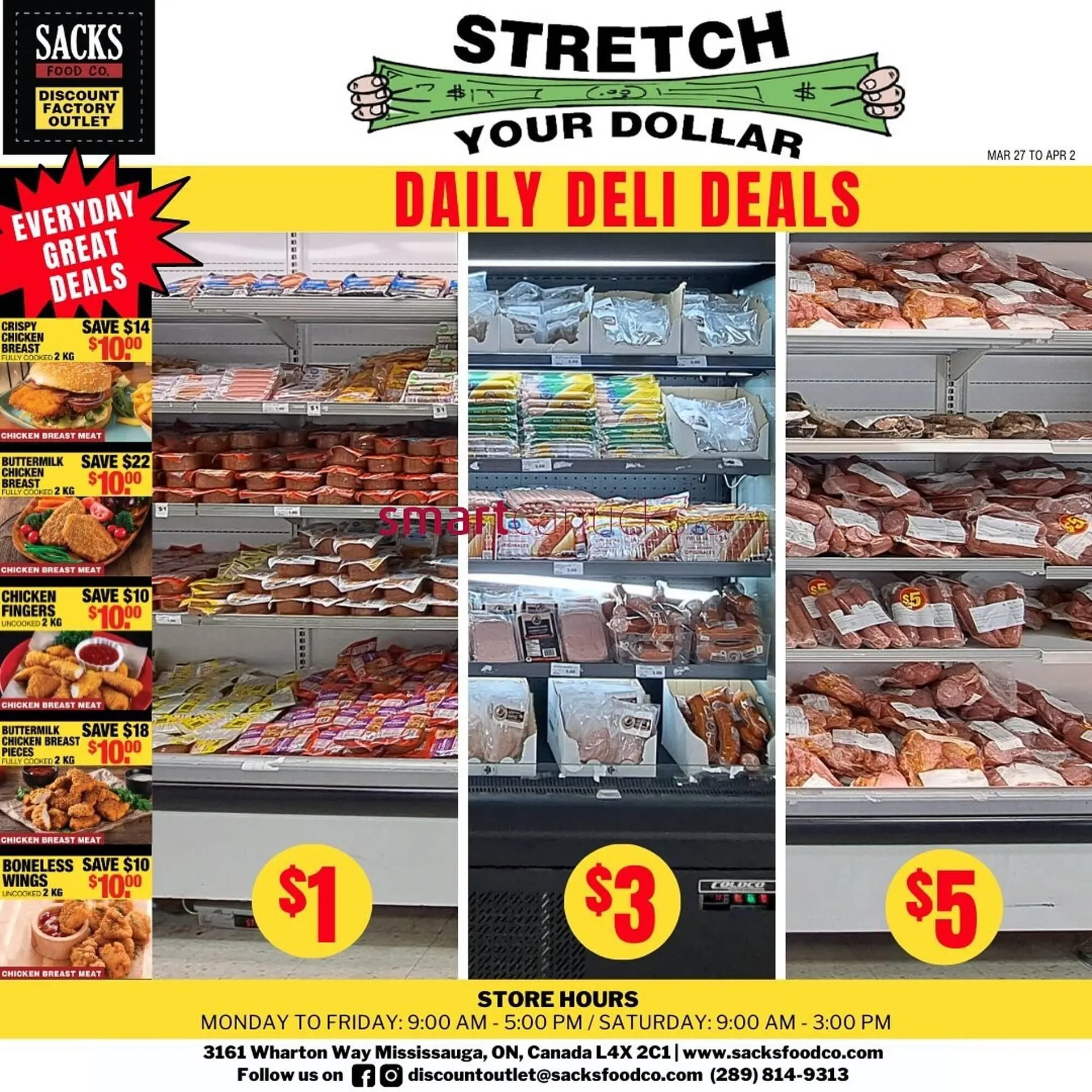 Sacks Food Co. flyer from March 27 to April 2 2024 - flyer page