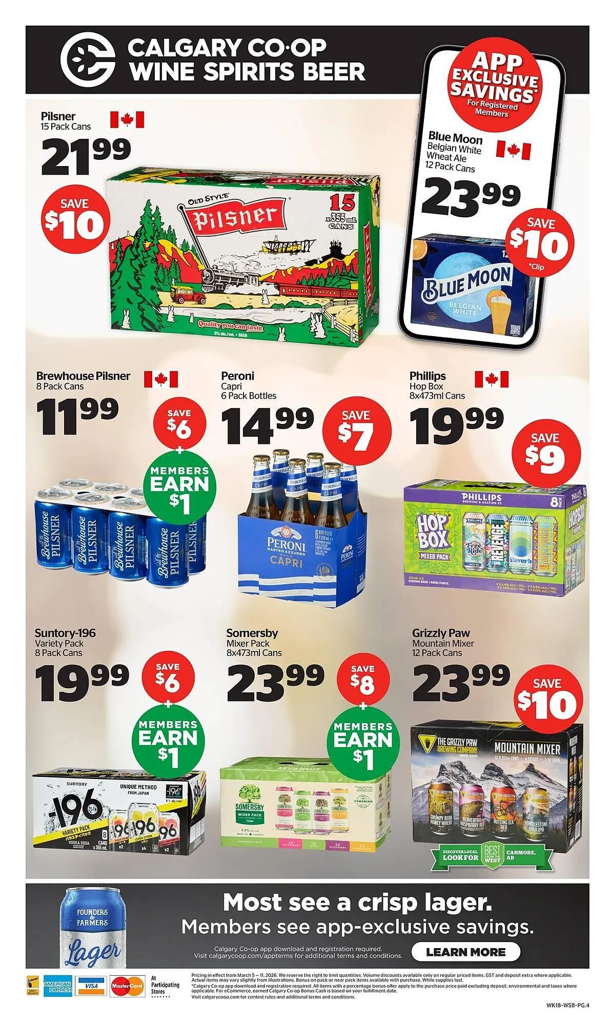 Calgary Co-op flyer from March 5 to March 11 2026 - flyer page 4