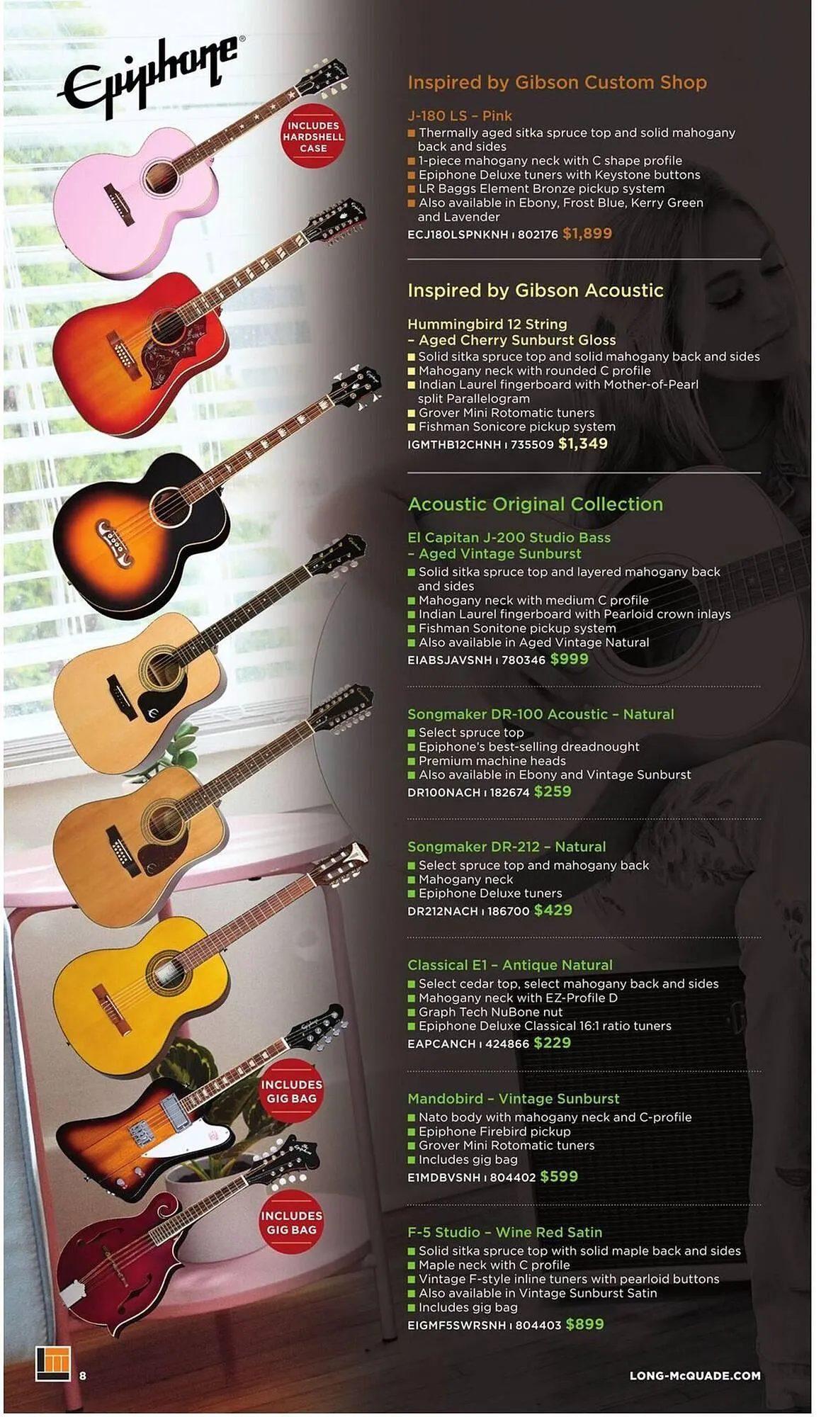 Long & McQuade flyer from November 5 to July 31 2026 - flyer page 8