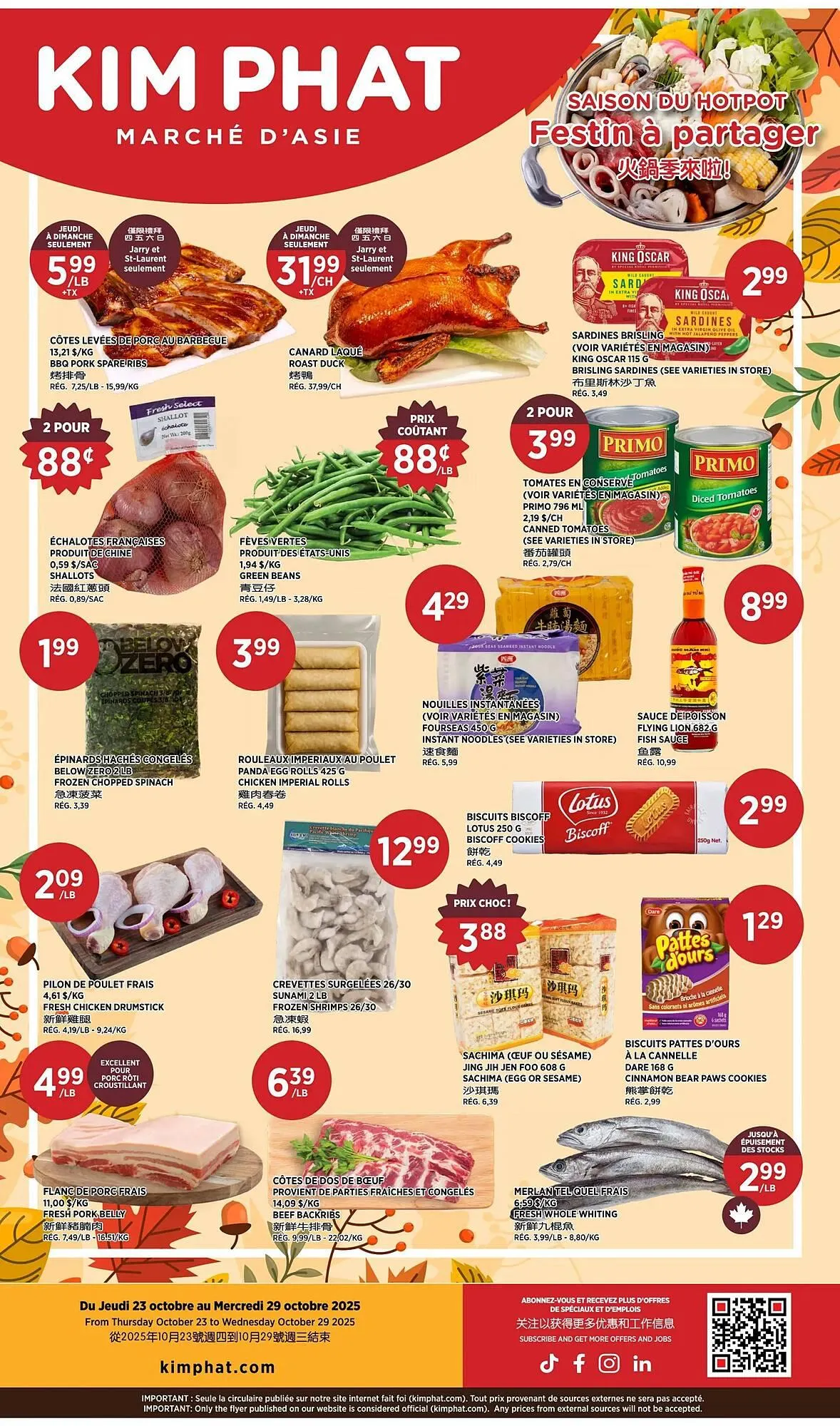Kim Phat flyer from October 23 to October 29 2025 - flyer page 1