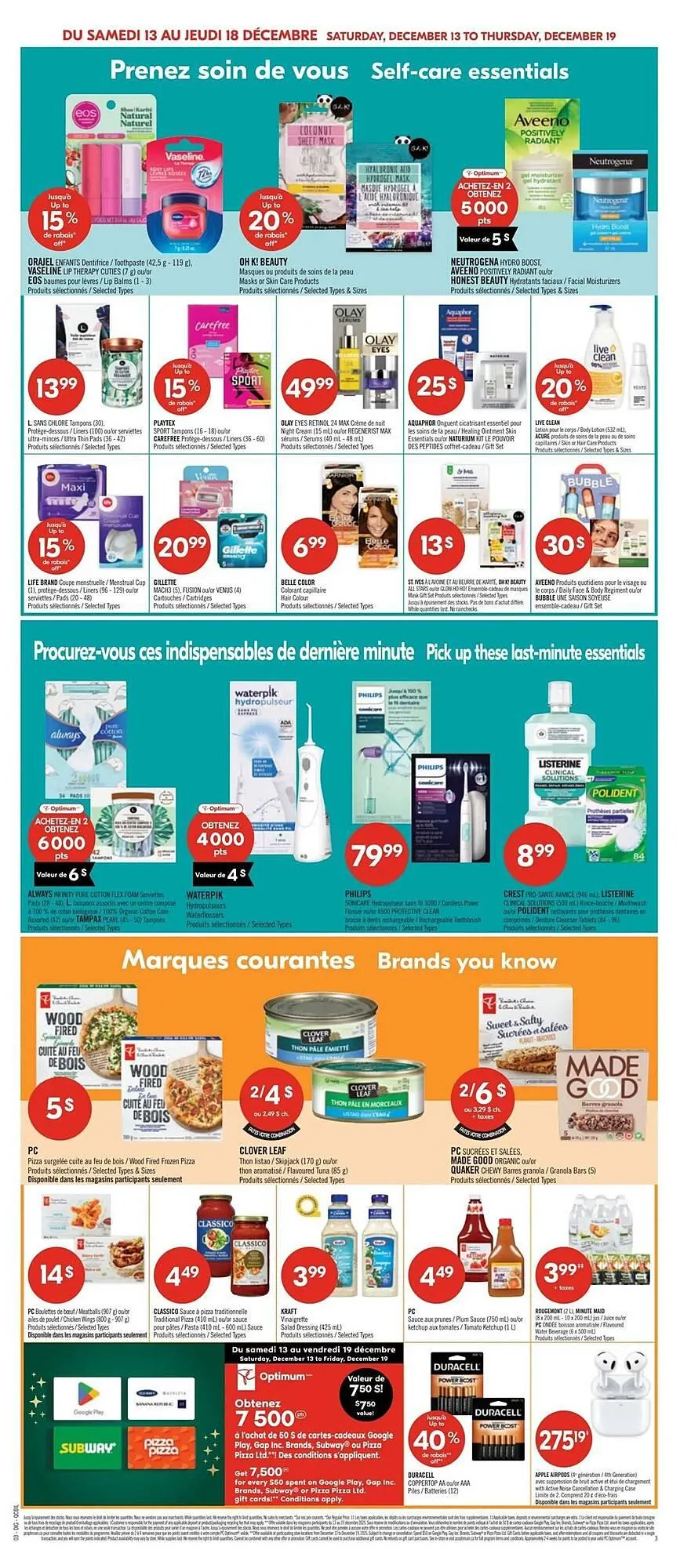 Shoppers Drug Mart flyer from December 12 to December 17 2025 - flyer page 19