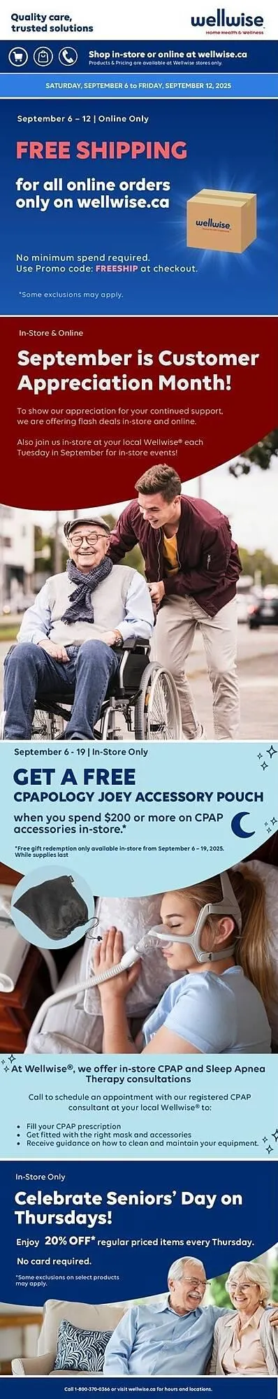 Shoppers Drug Mart flyer from September 5 to September 11 2025 - flyer page 1