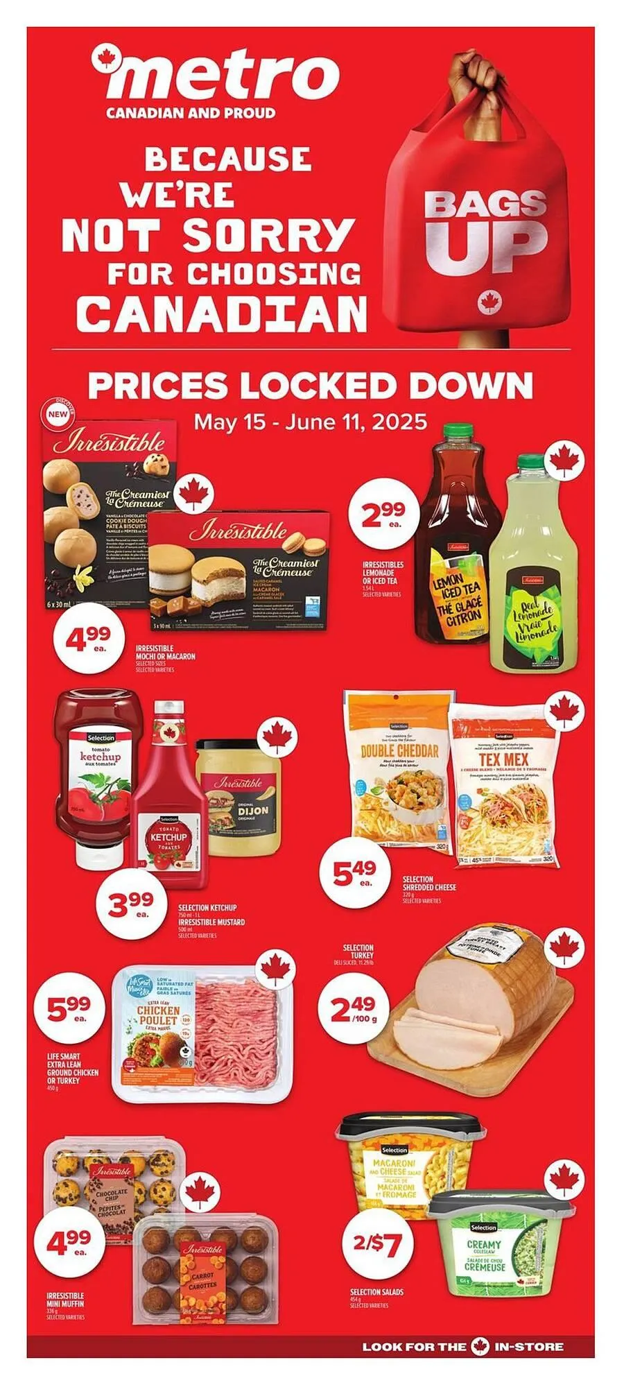 Metro flyer from May 15 to June 11 2025 - flyer page 1