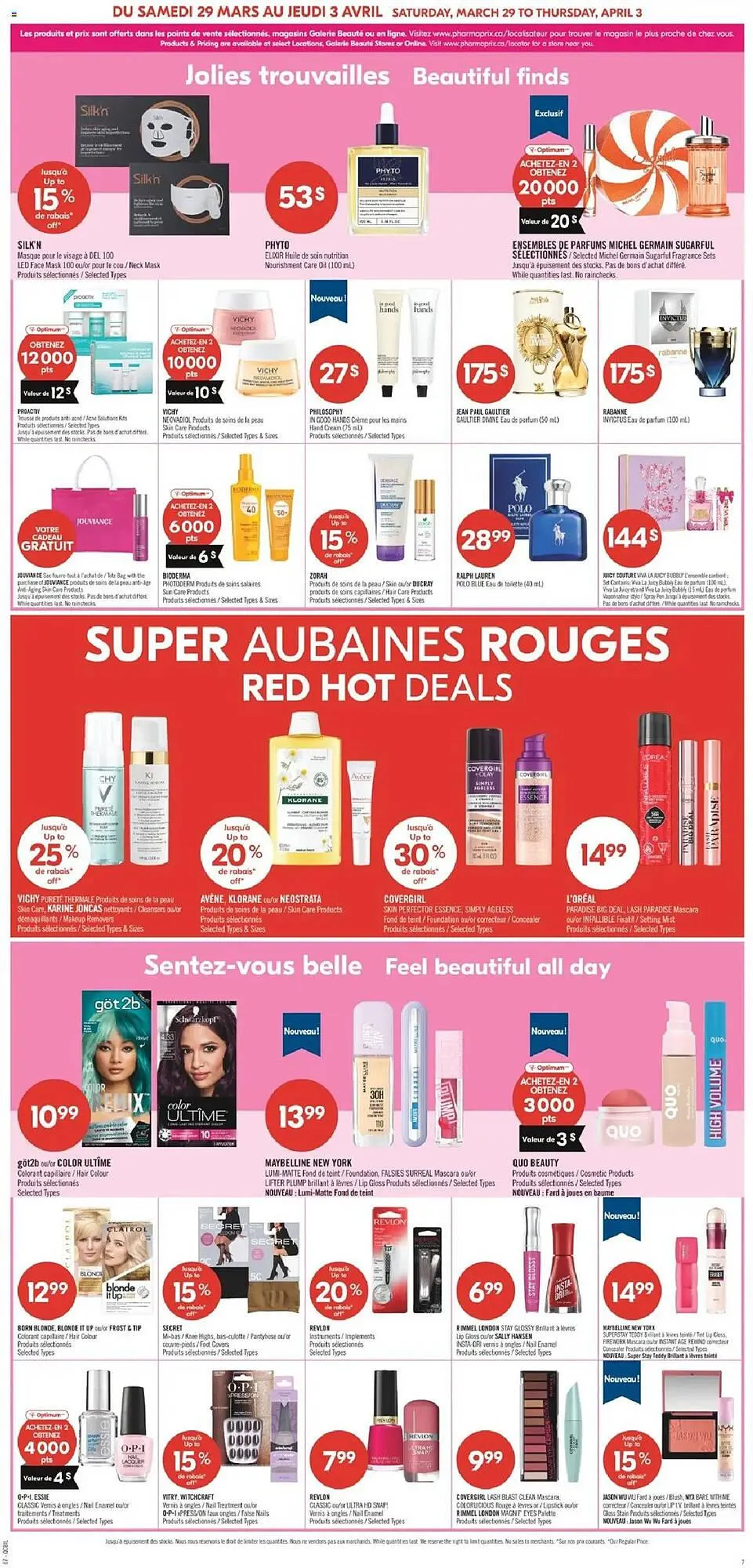 Pharmaprix flyer from March 29 to April 3 2025 - flyer page 10