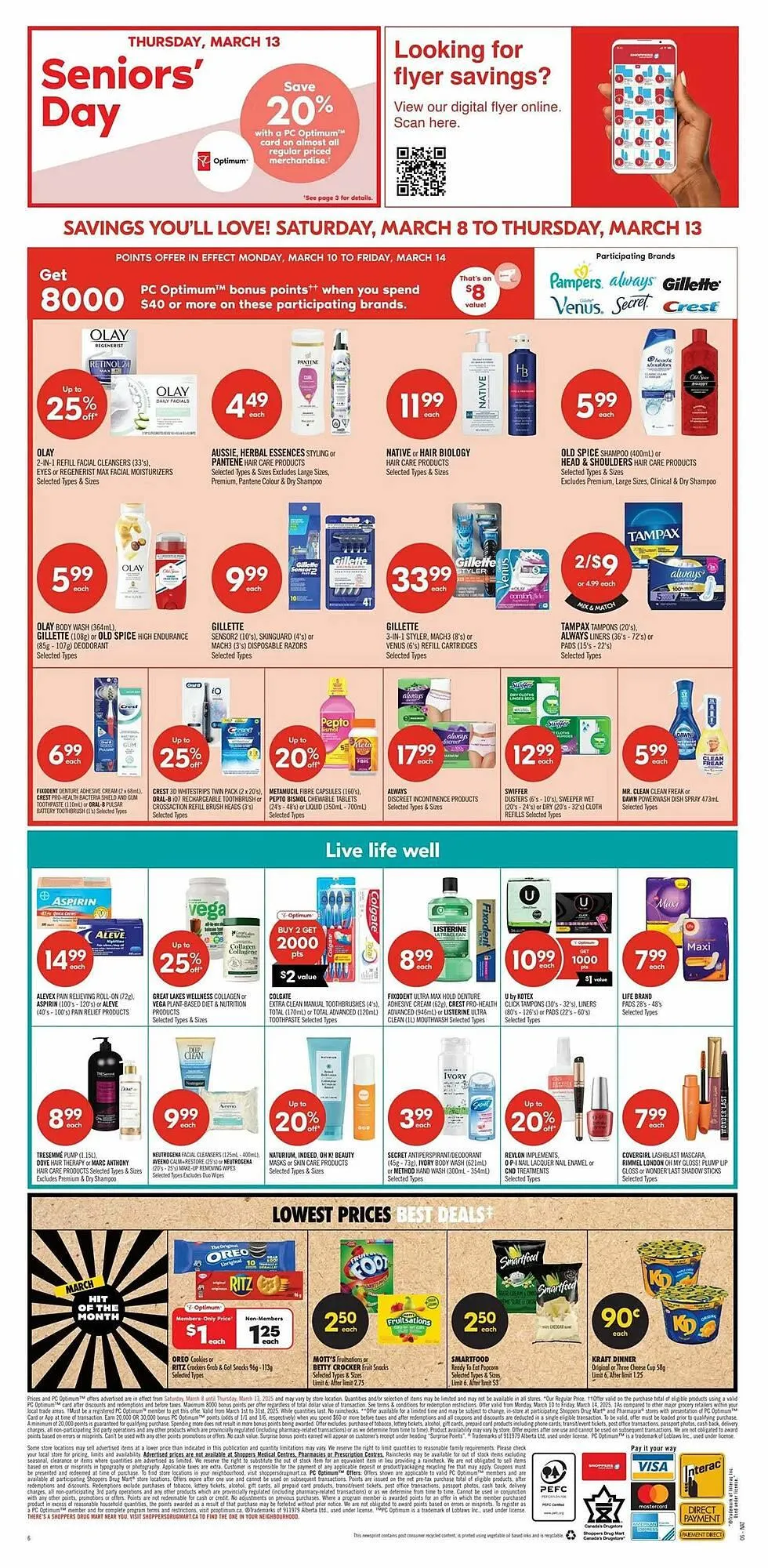 Shoppers Drug Mart flyer from March 6 to March 13 2025 - flyer page 18