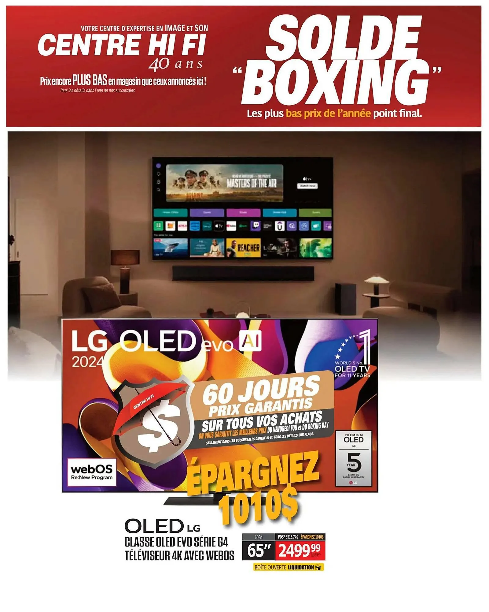 Centre Hi-Fi flyer from December 26 to January 1 2026 - flyer page 36