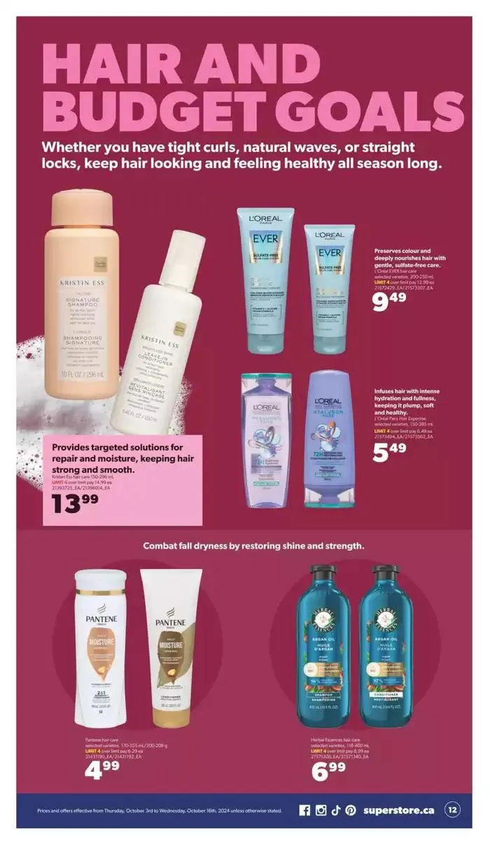 Offers for bargain hunters from October 4 to October 16 2024 - flyer page 12