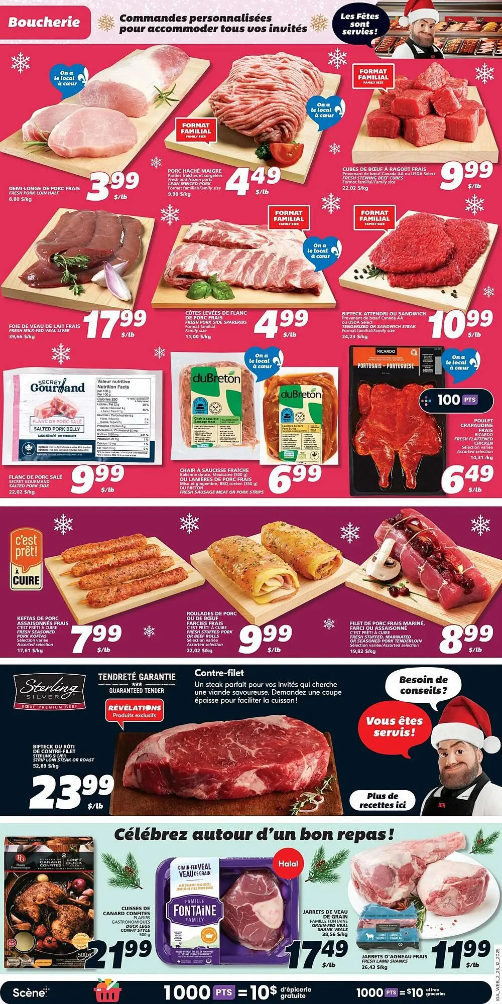 IGA flyer from December 25 to December 31 2025 - flyer page 4
