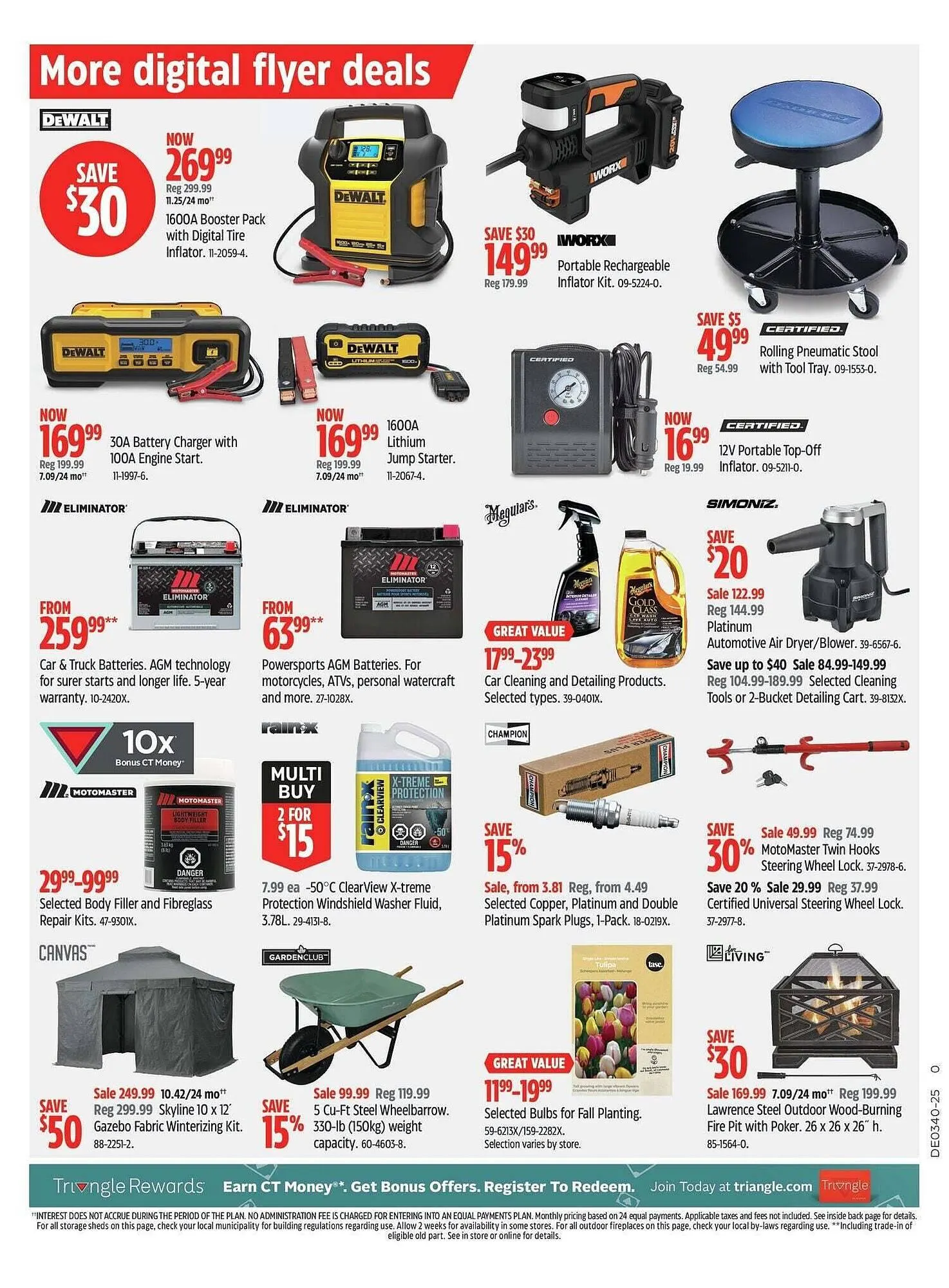 Canadian Tire flyer from September 26 to October 17 2025 - flyer page 20