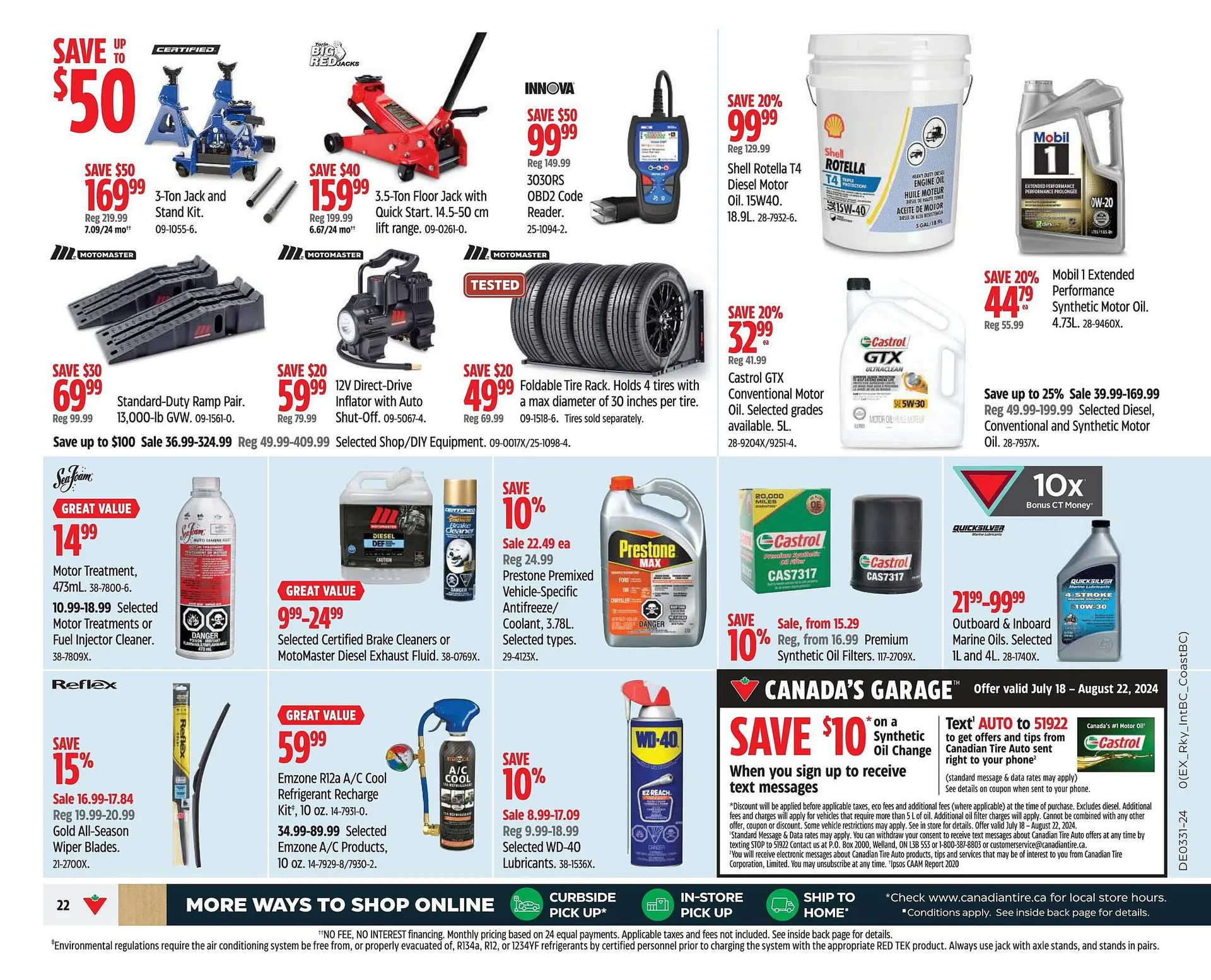 Canadian Tire flyer from July 25 to July 31 2024 - flyer page 24