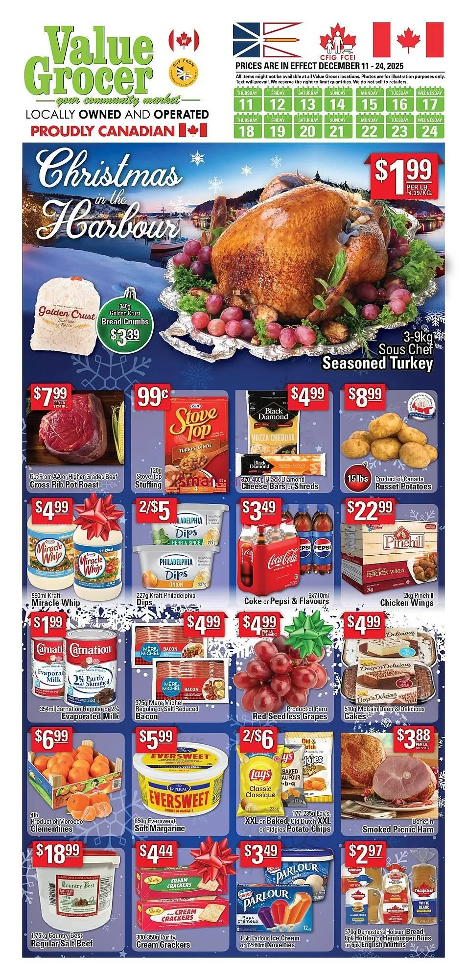 Value Grocer flyer from December 10 to December 23 2025 - flyer page 1