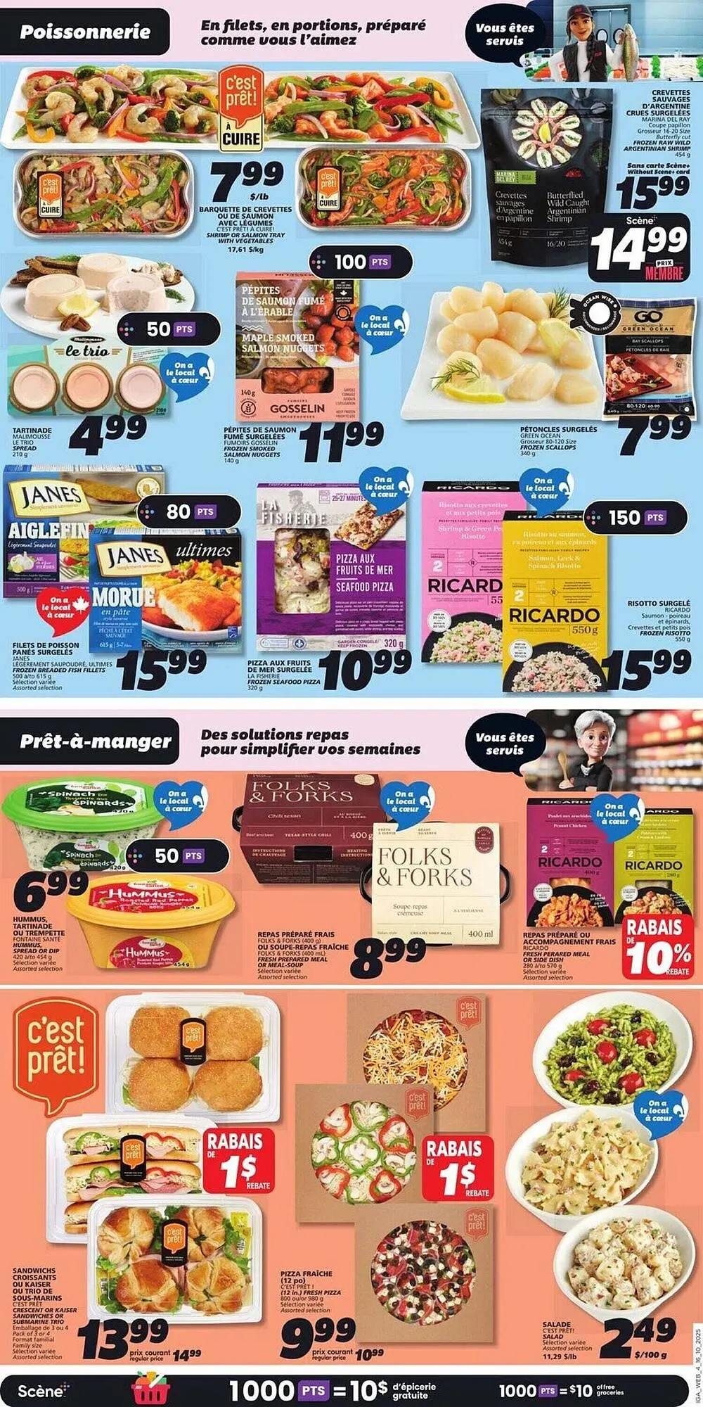 IGA flyer from October 15 to October 22 2025 - flyer page 6