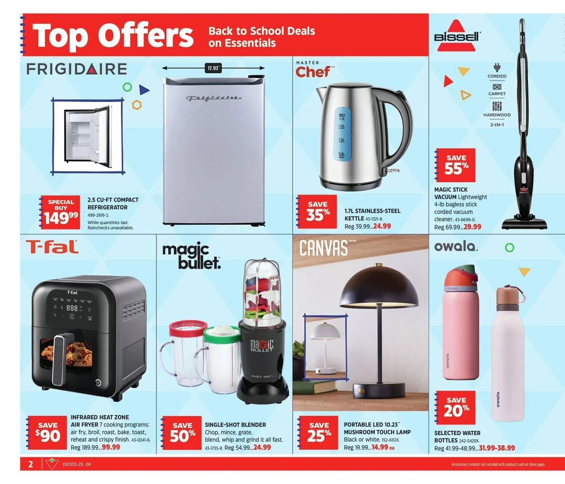 Canadian Tire flyer from August 8 to August 29 2025 - flyer page 2