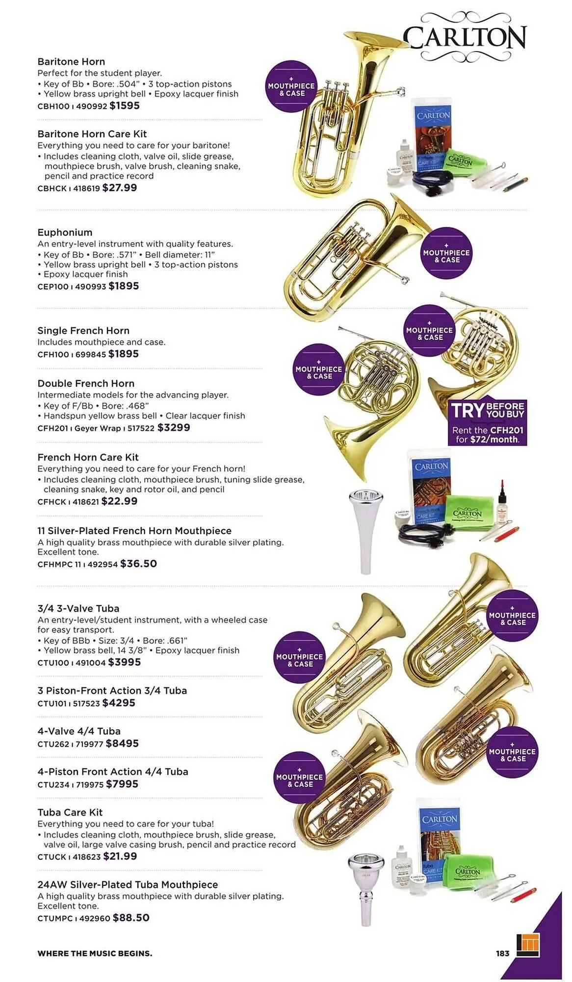 Long & McQuade flyer from November 5 to July 31 2026 - flyer page 183