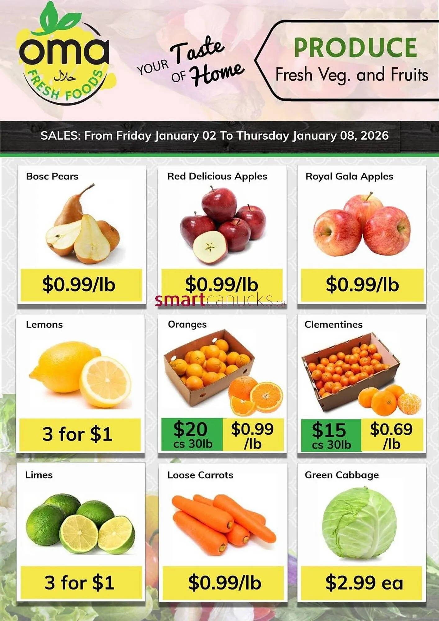 Oma Fresh Foods flyer from January 2 to January 8 2026 - flyer page 7