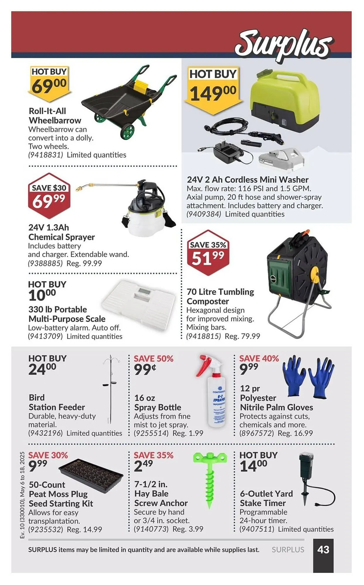 Princess Auto flyer from May 6 to May 18 2025 - flyer page 48