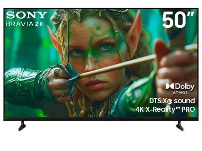 50" Sony K50S20M2 BRAVIA 2 II 4K Ultra HD Smart TV (2025)