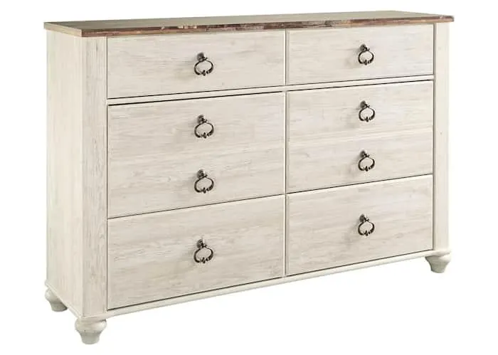 Willowton Dresser - Whitewash