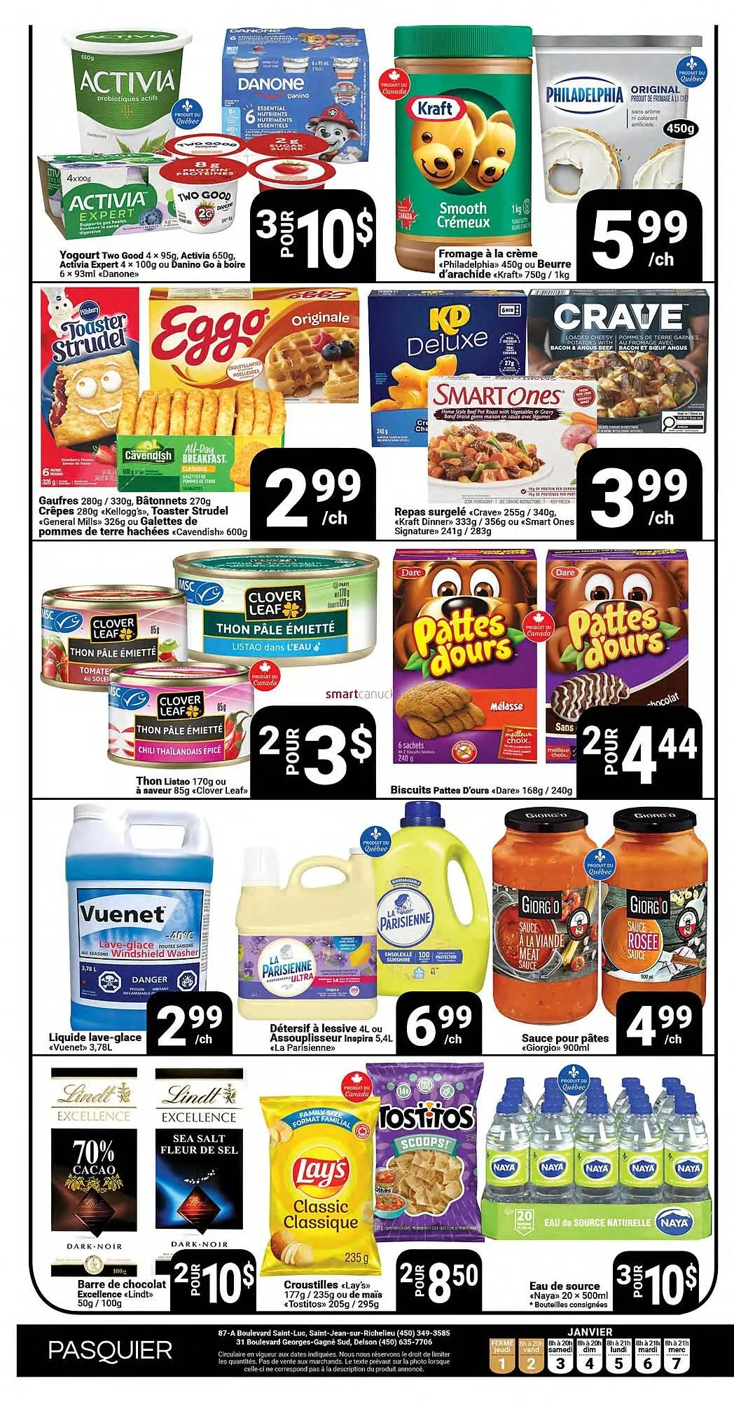Pasquier flyer from January 2 to January 7 2026 - flyer page 8