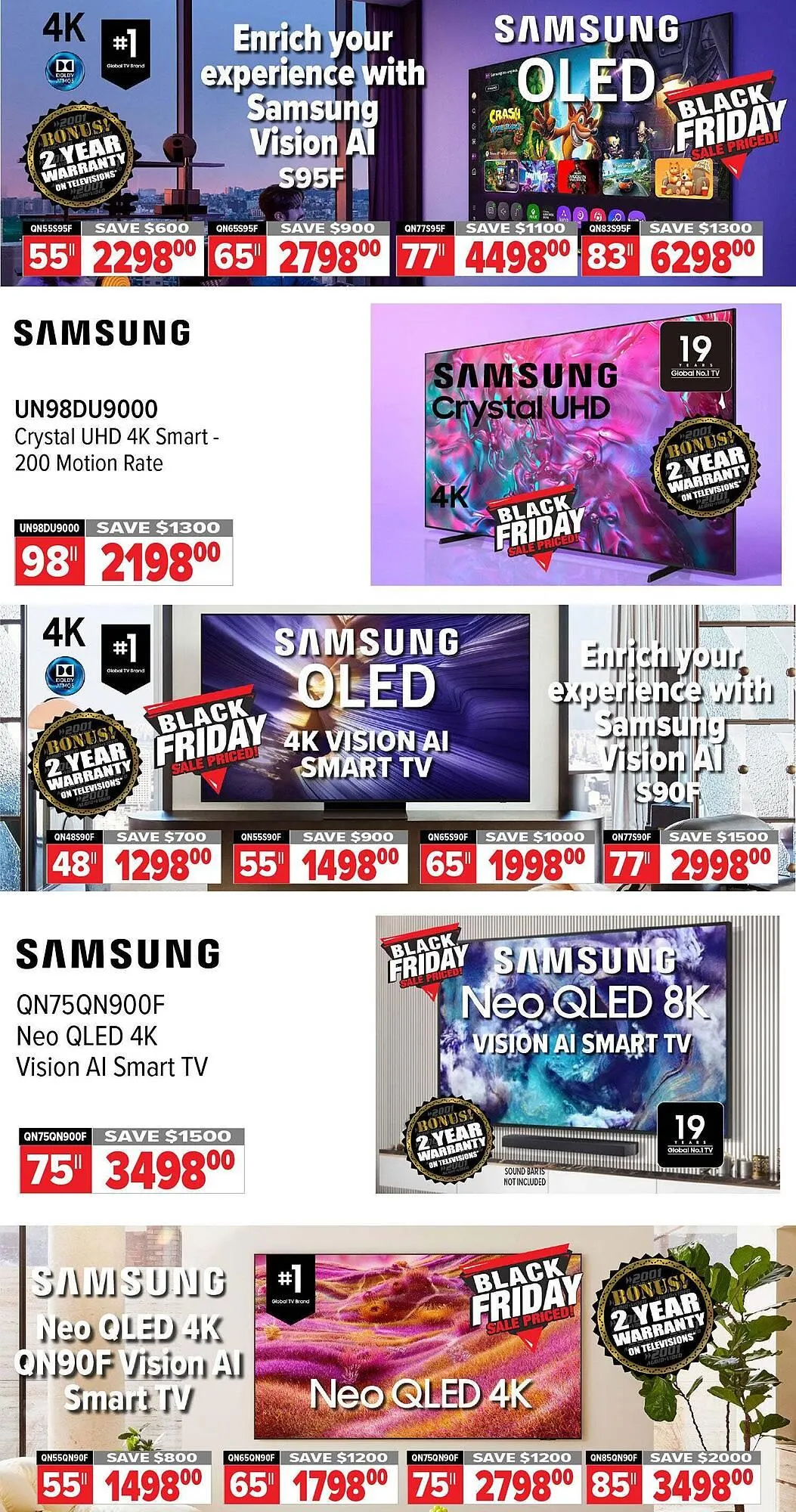 2001 Audio Video flyer from November 28 to December 5 2025 - flyer page 7