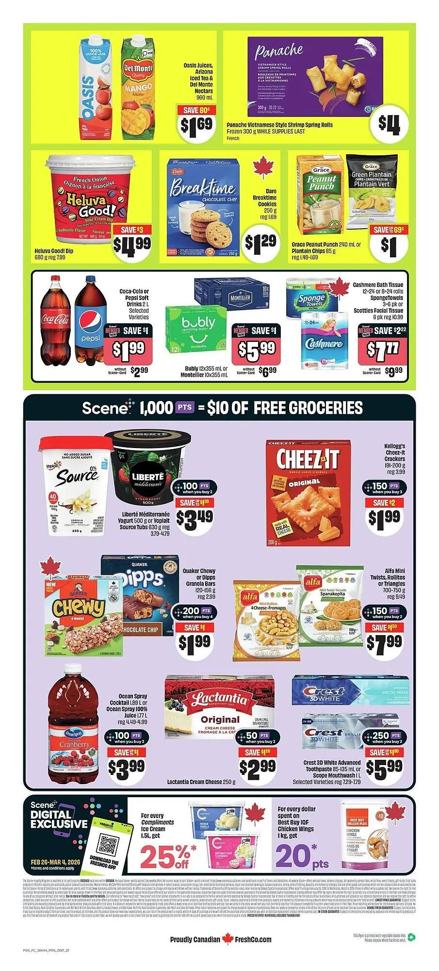 FreshCo flyer from February 26 to March 5 2026 - flyer page 2