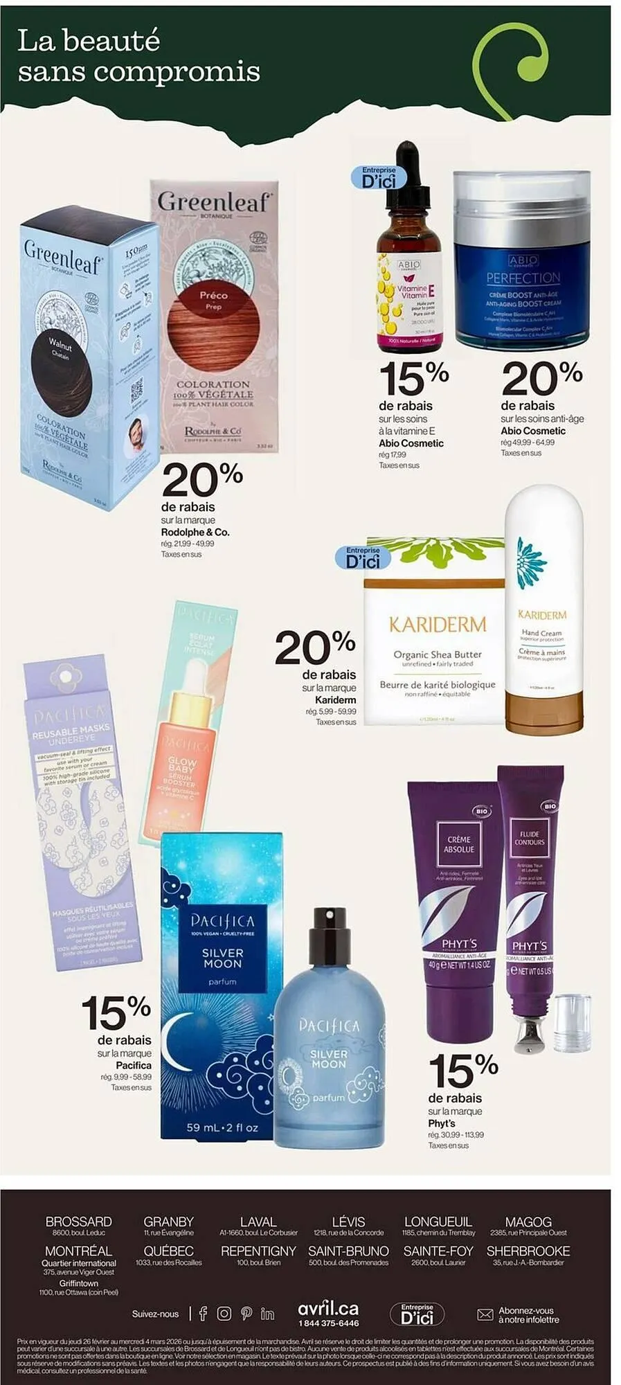 Avril flyer from February 26 to March 4 2026 - flyer page 12