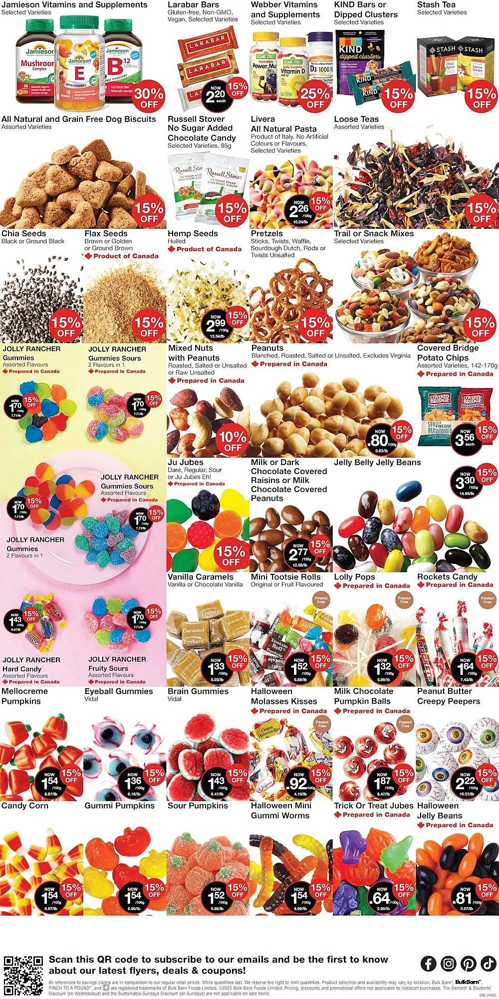 Bulk Barn flyer from October 23 to November 6 2025 - flyer page 2
