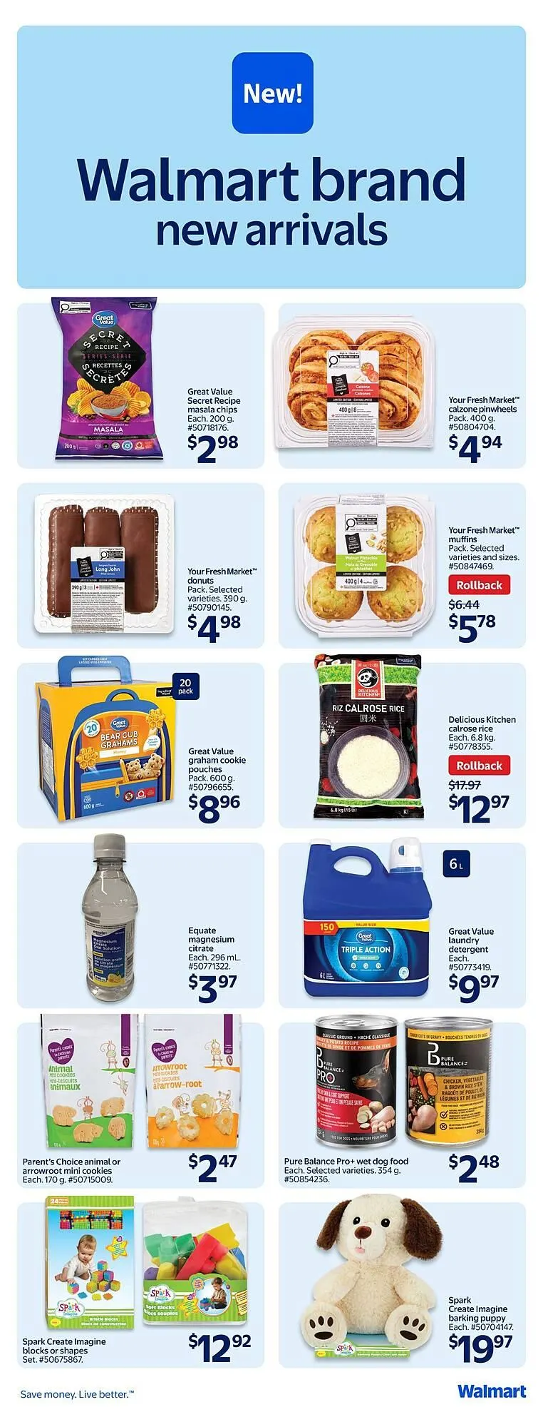 Walmart flyer from September 18 to September 25 2025 - flyer page 4